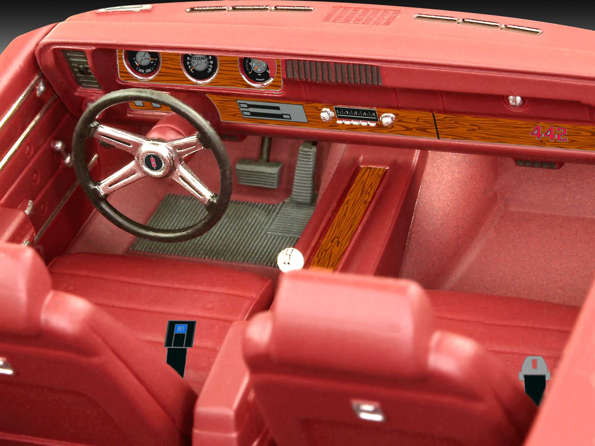 ModelSet auto 67695 - 71 Oldsmobile 442 Coupé (1:24)