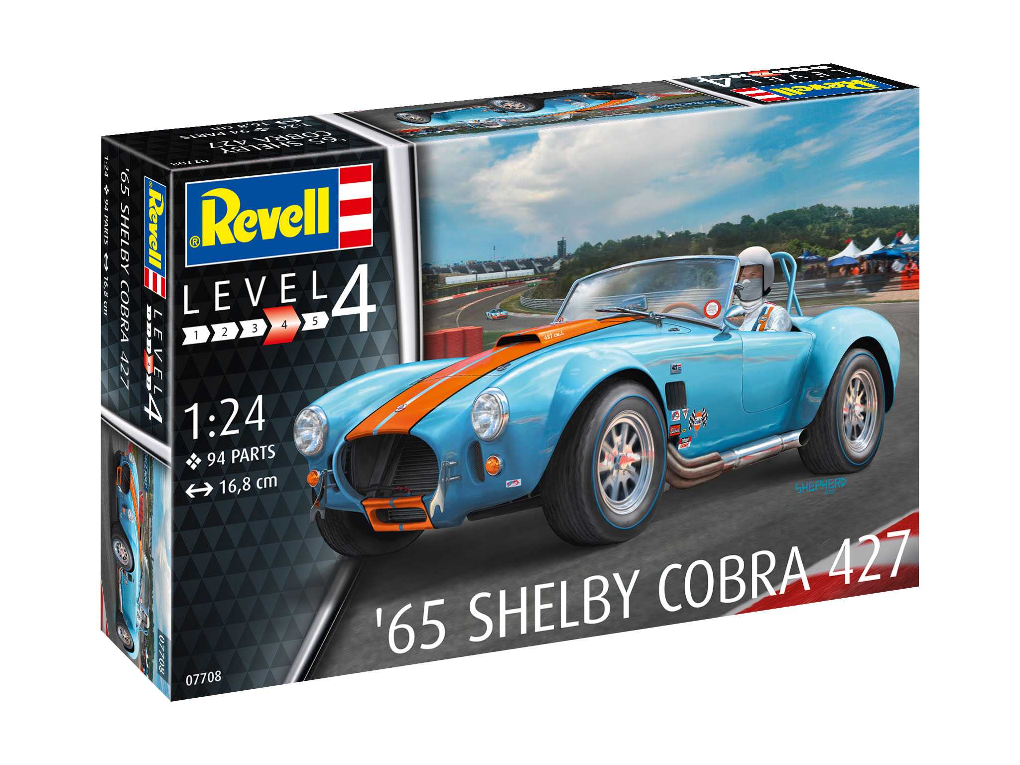 ModelSet auto 67708 - 65 Shelby Cobra 427 (1:24) 18-67708