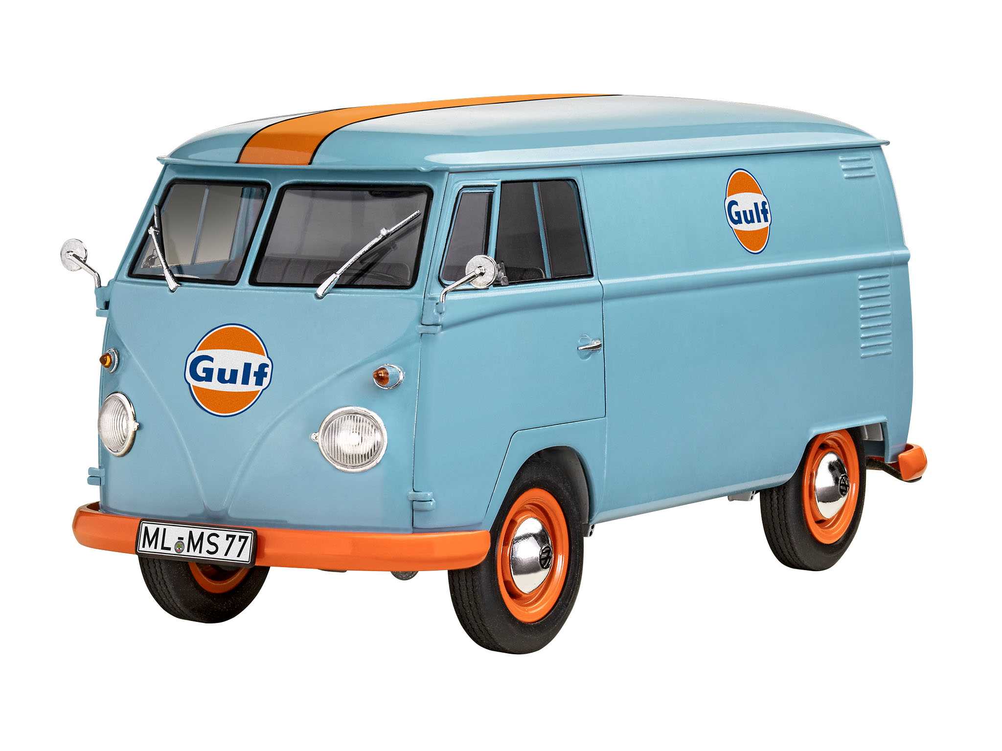 ModelSet auto 67726 - VW T1 Panel Van (Gulf Decoration) (1:24)