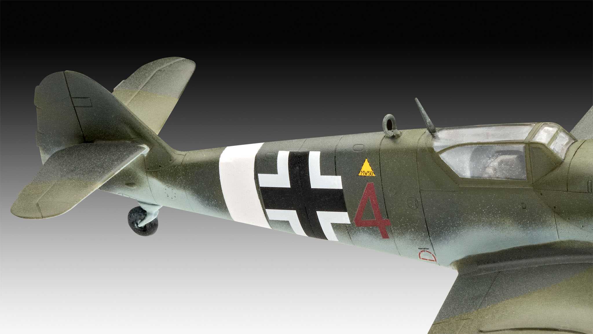 ModelSet letadla 63710 - Bf109G-10 & Spitfire Mk.V (1:72)