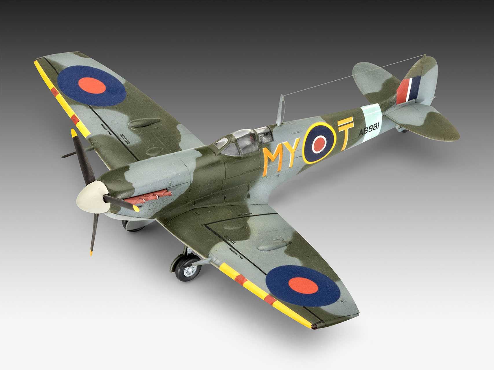 ModelSet letadla 63710 - Bf109G-10 & Spitfire Mk.V (1:72)