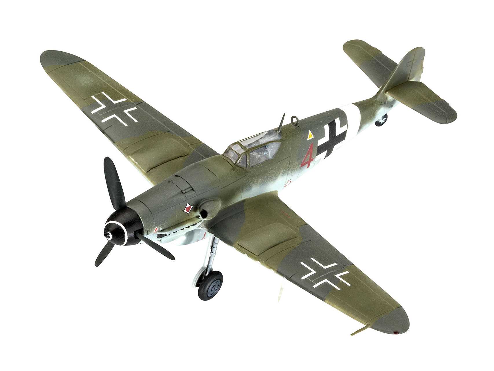 ModelSet letadla 63710 - Bf109G-10 & Spitfire Mk.V (1:72)