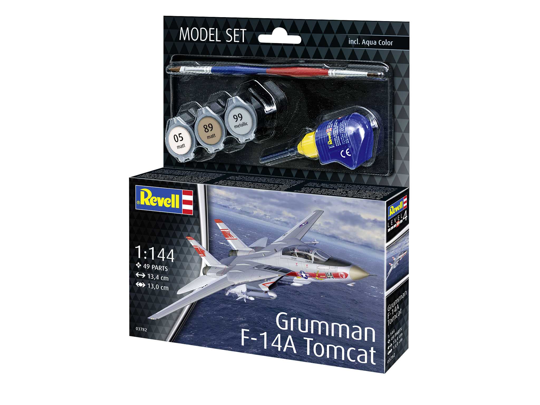 ModelSet letadlo 63782 - Grumman F-14A Tomcat (1:144)