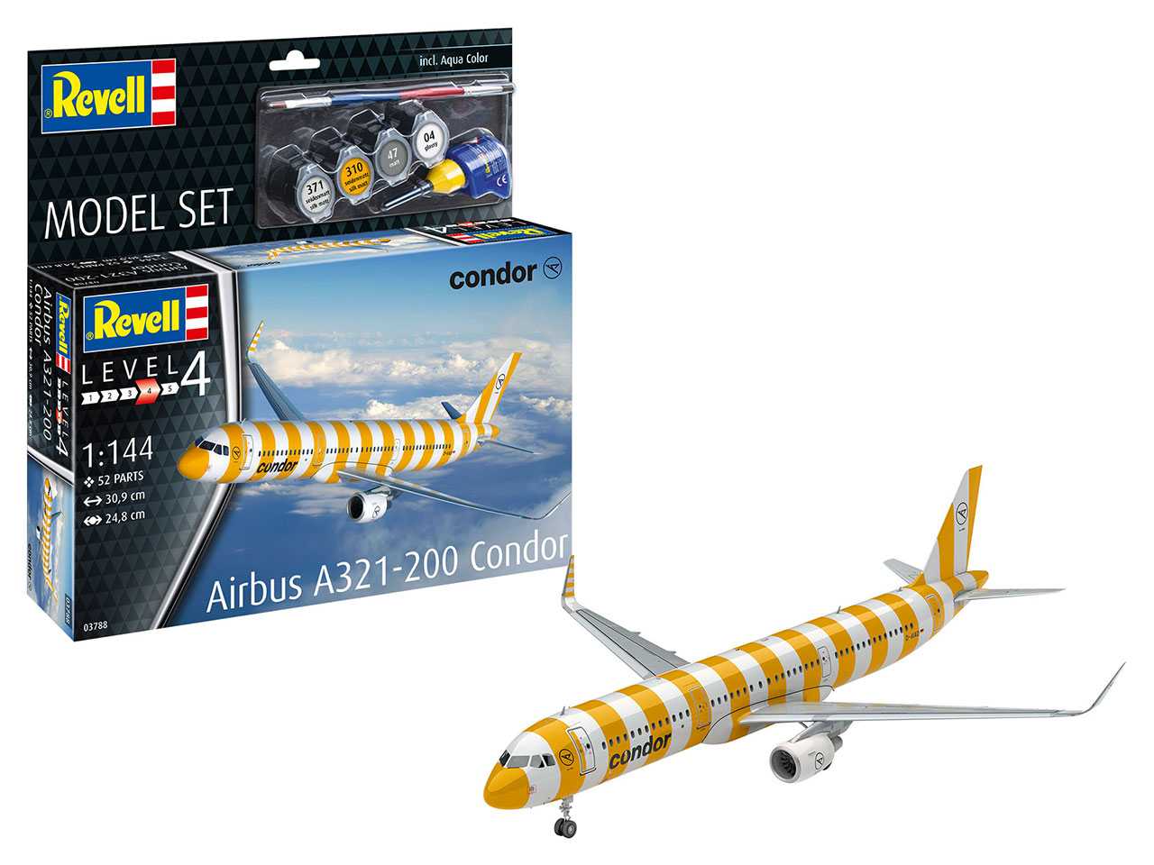 ModelSet letadlo 63788 - Airbus A321-200 "Condor" (1:144)