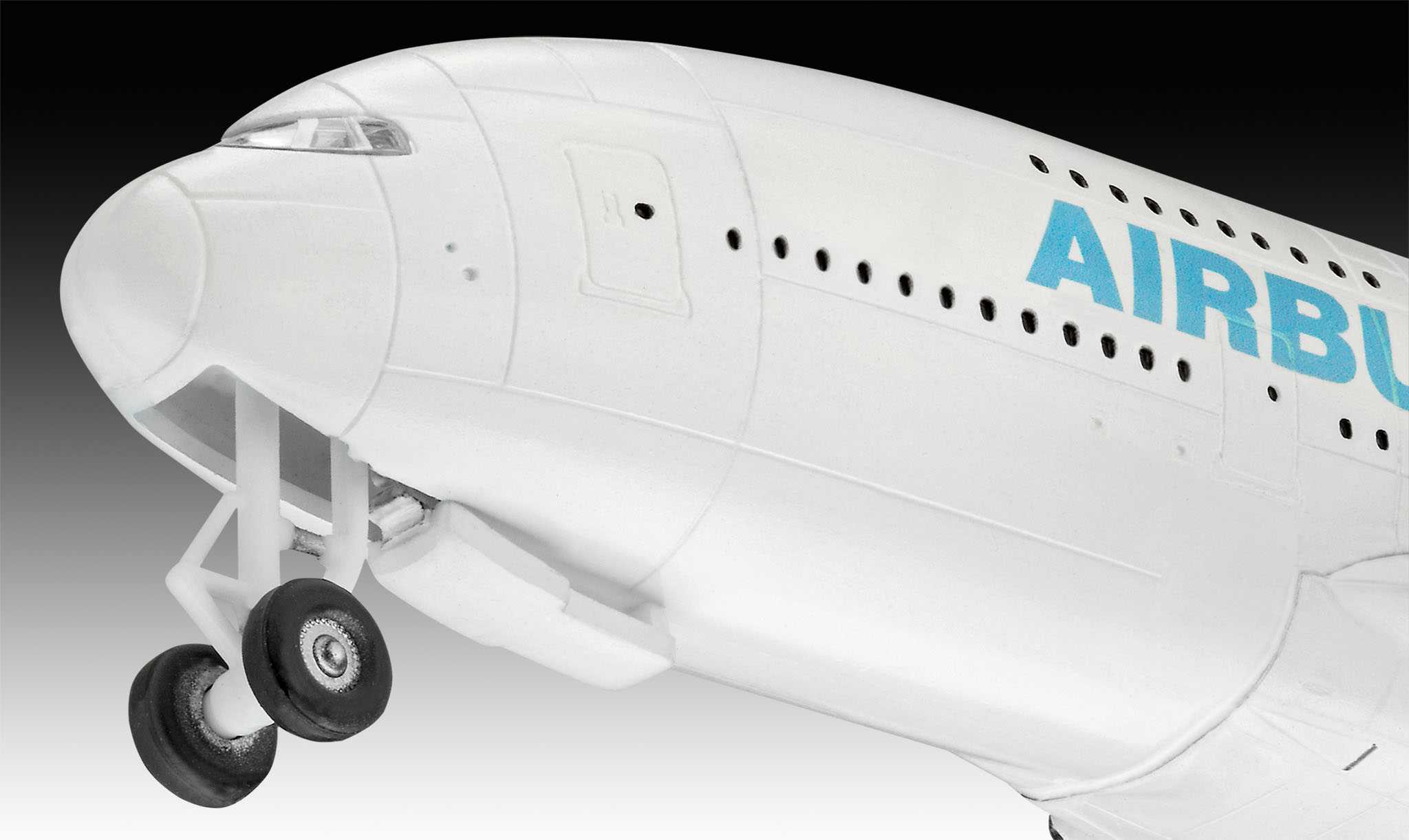 ModelSet letadlo 63808 - Airbus A380 (1:288)