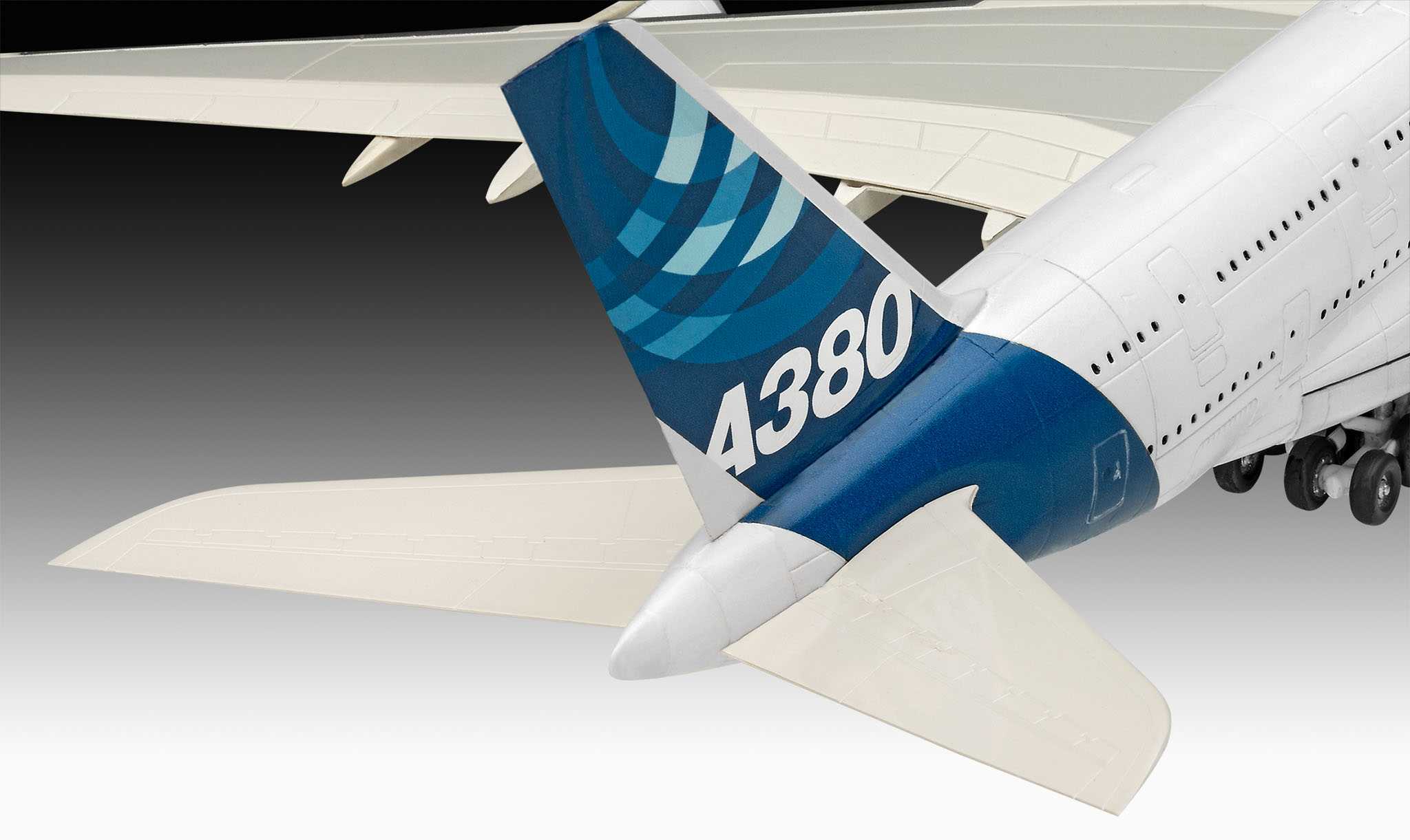 ModelSet letadlo 63808 - Airbus A380 (1:288)