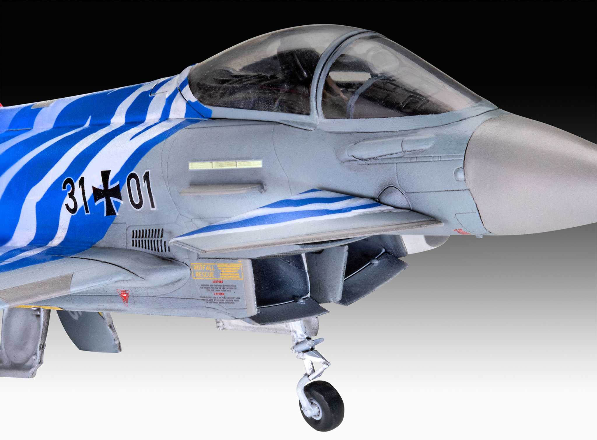 ModelSet letadlo 63818 - Eurofighter Typhoon"Bavarian Tiger 2021" (1:72)