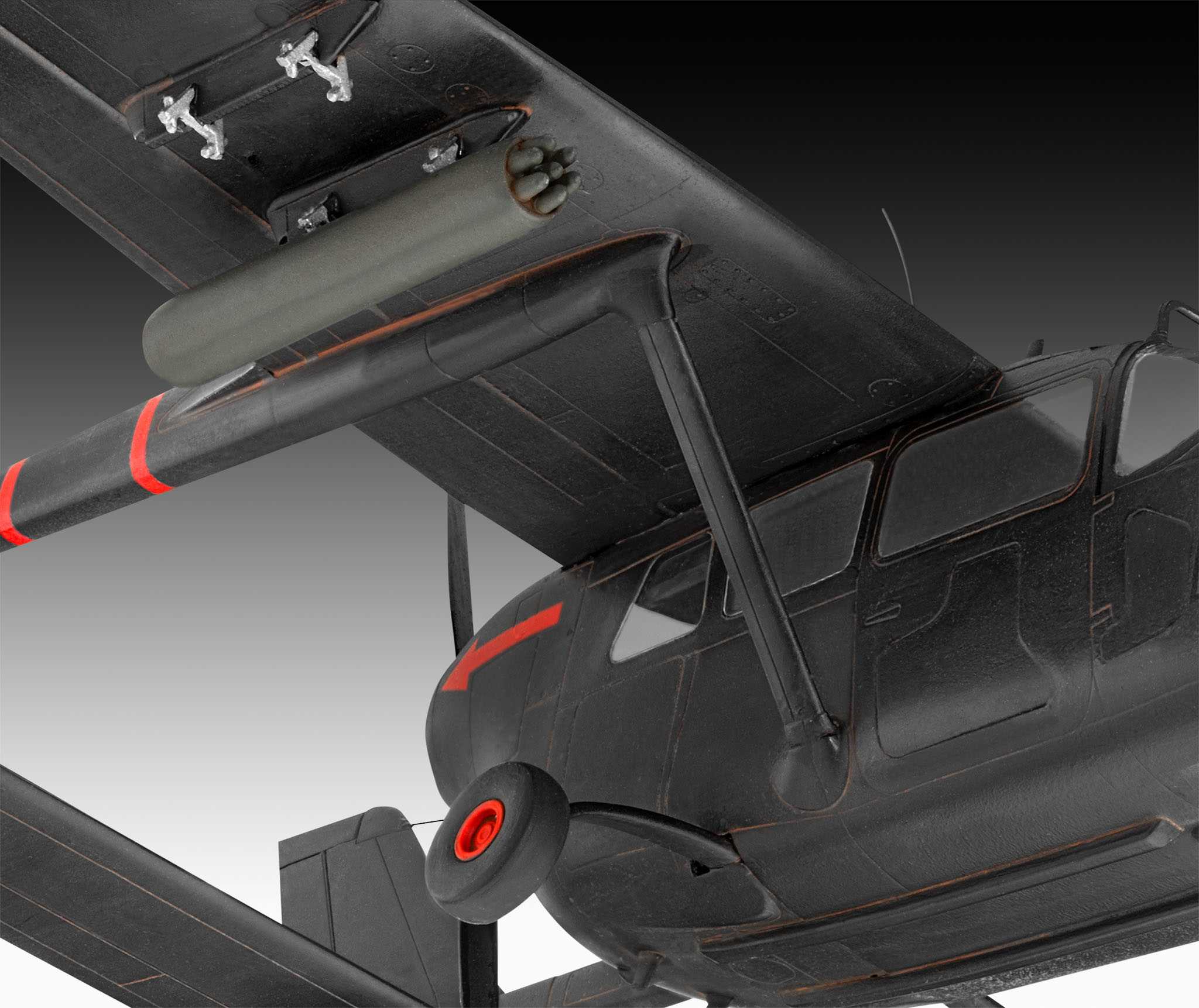 ModelSet letadlo 63819 - O-2A Skymaster (1:48)