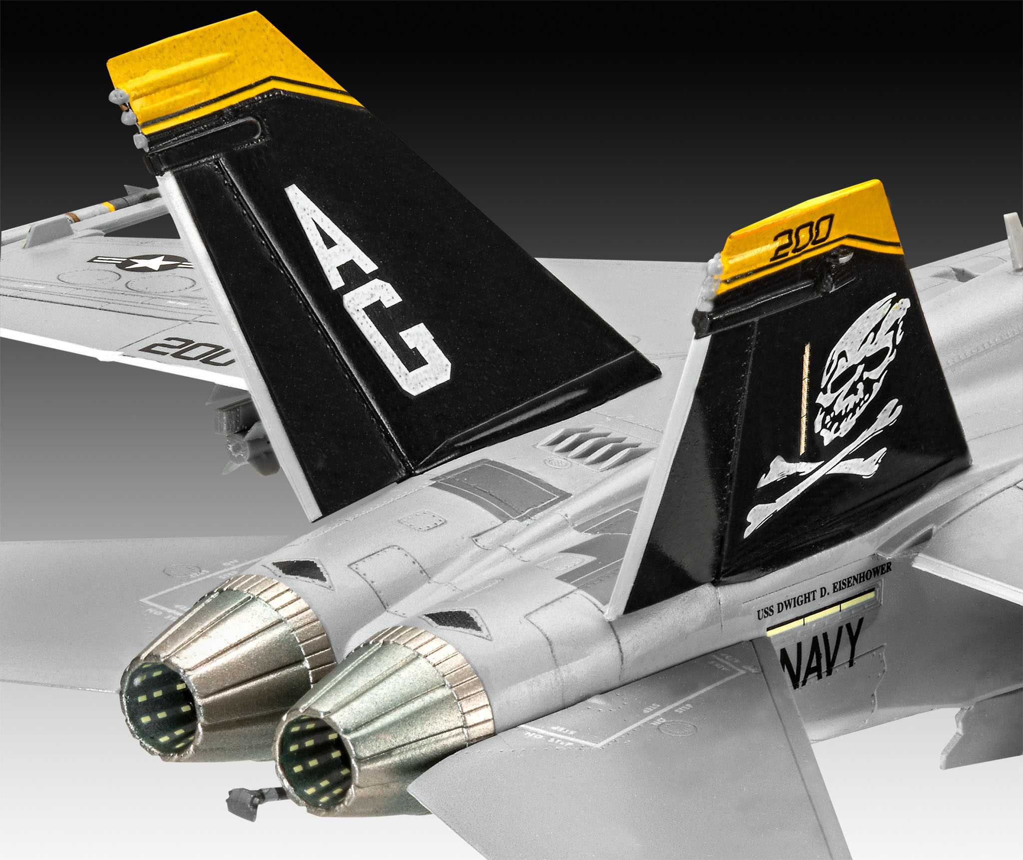 ModelSet letadlo 63834 - F/A18F Super Hornet (1:72)