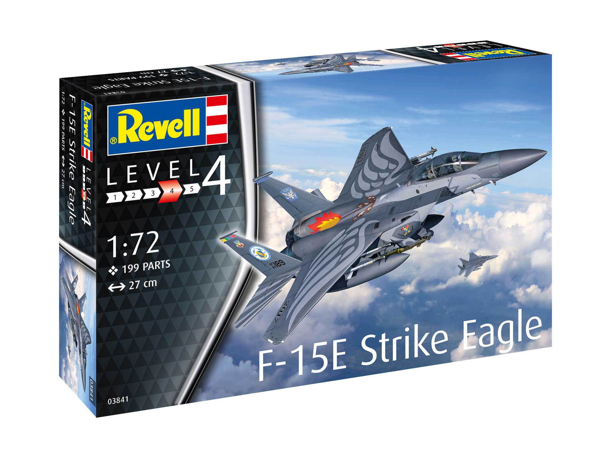 ModelSet lietadlo 63841 - F-15 E/D Strike Eagle (1:72) 18-63841