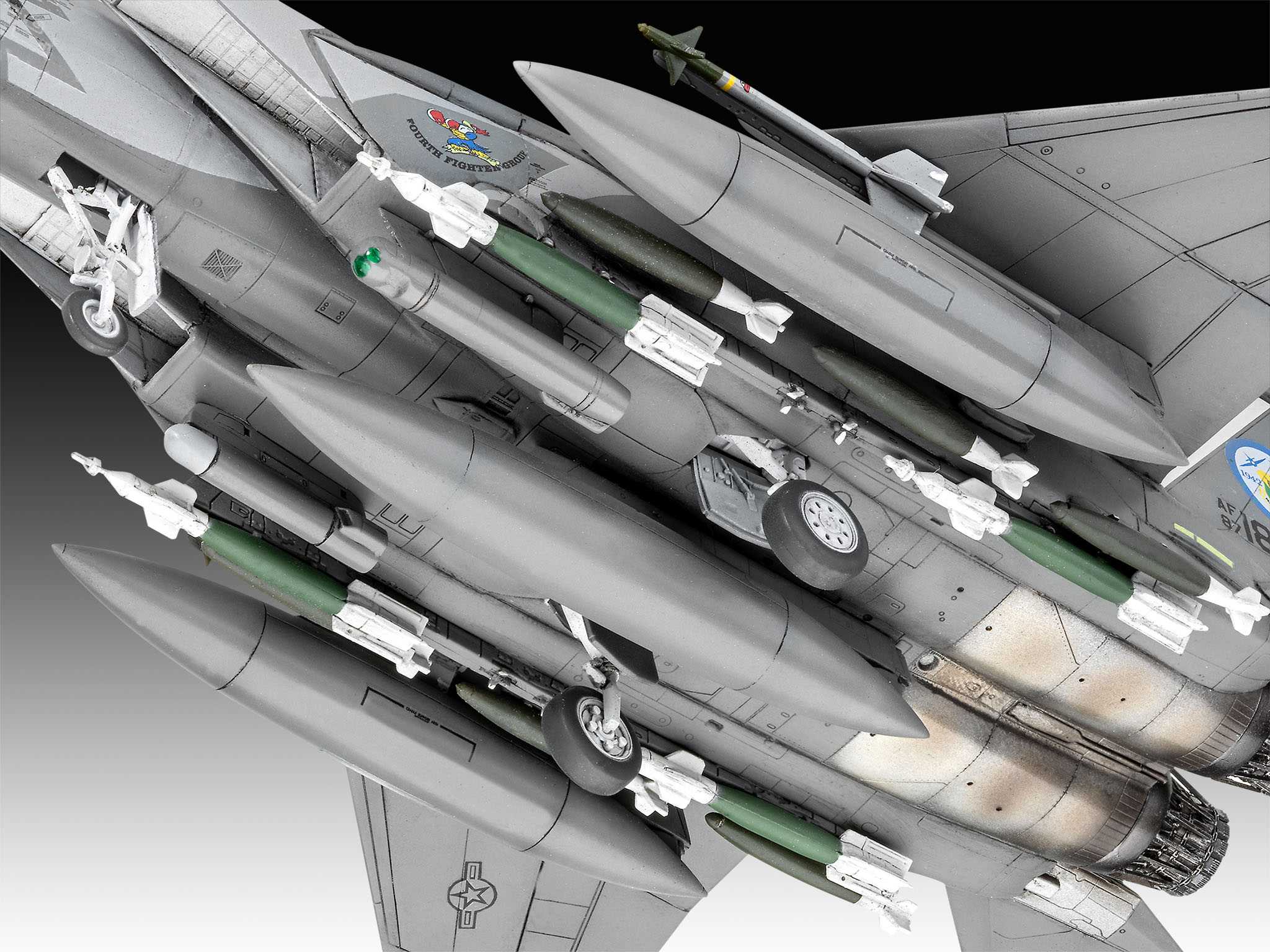 ModelSet letadlo 63841 - F-15 E/D Strike Eagle (1:72)