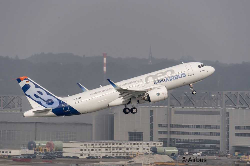 ModelSet letadlo 63942 - Airbus A320 neo Lufthansa (1:144)