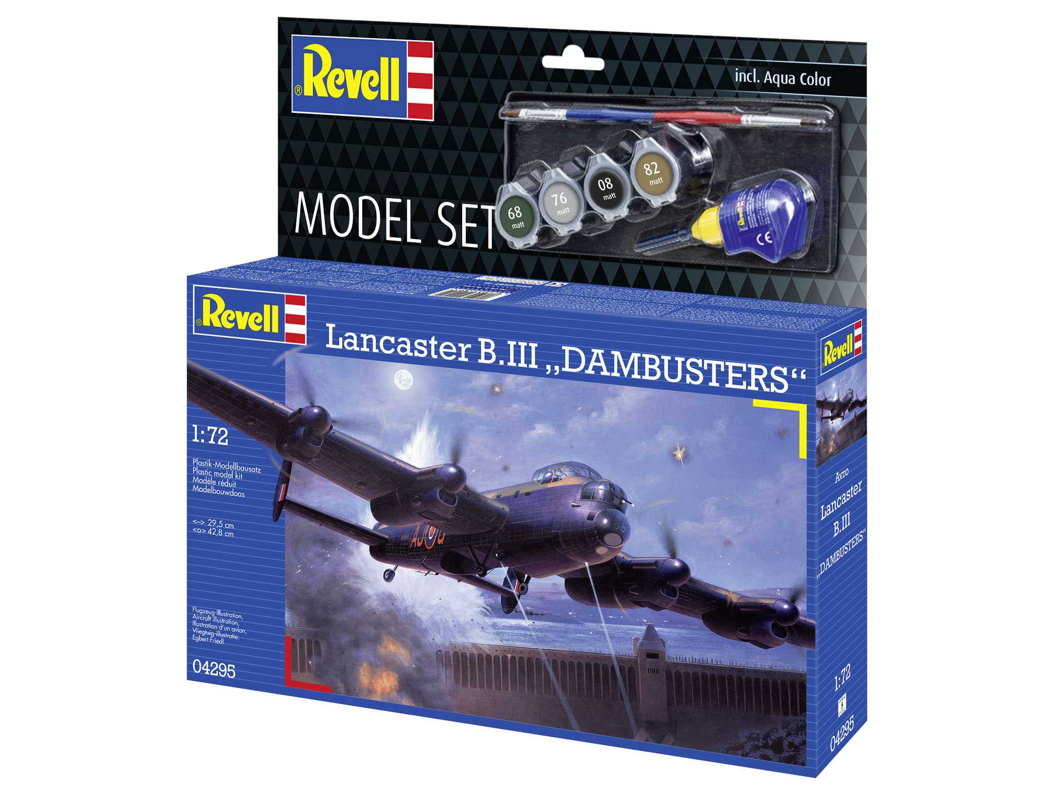ModelSet letadlo 64295 - Avro Lancaster B.III "Dambusters" (1:72)