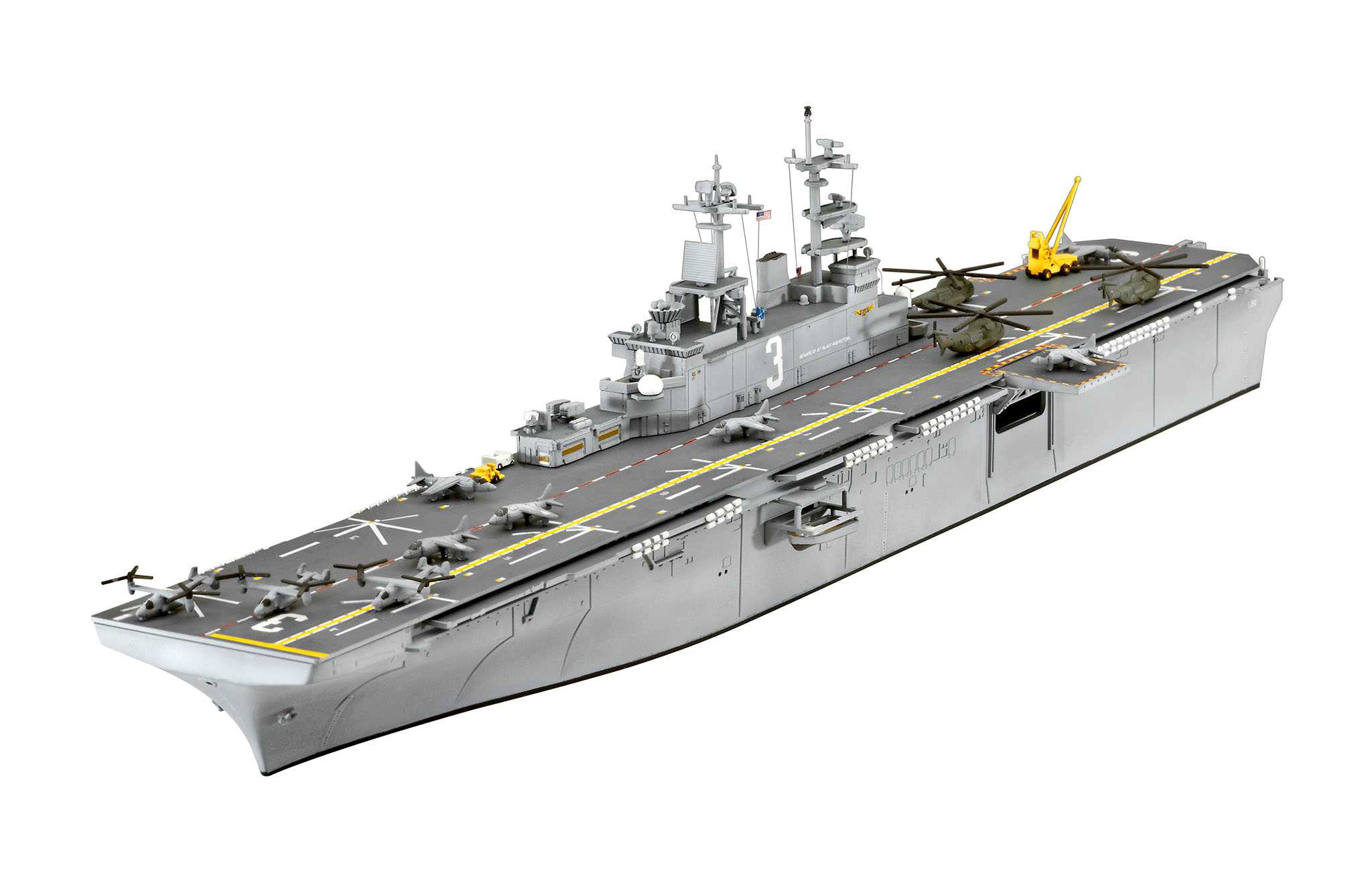 ModelSet loď 65178 - Assault Carrier USS WASP CLASS (1:700)