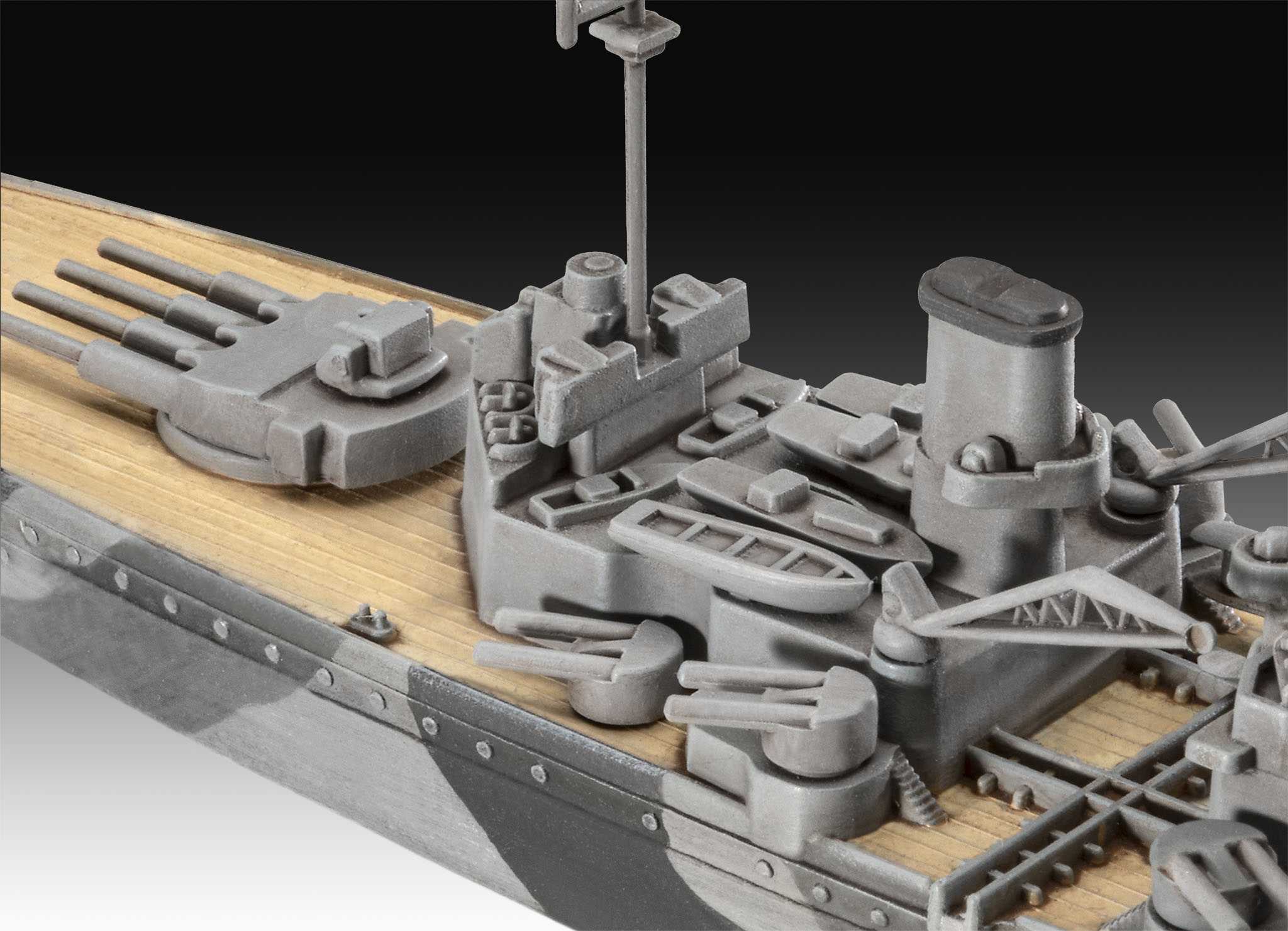 ModelSet loď 65182 - Battleship HMS Duke of York (1:1200)