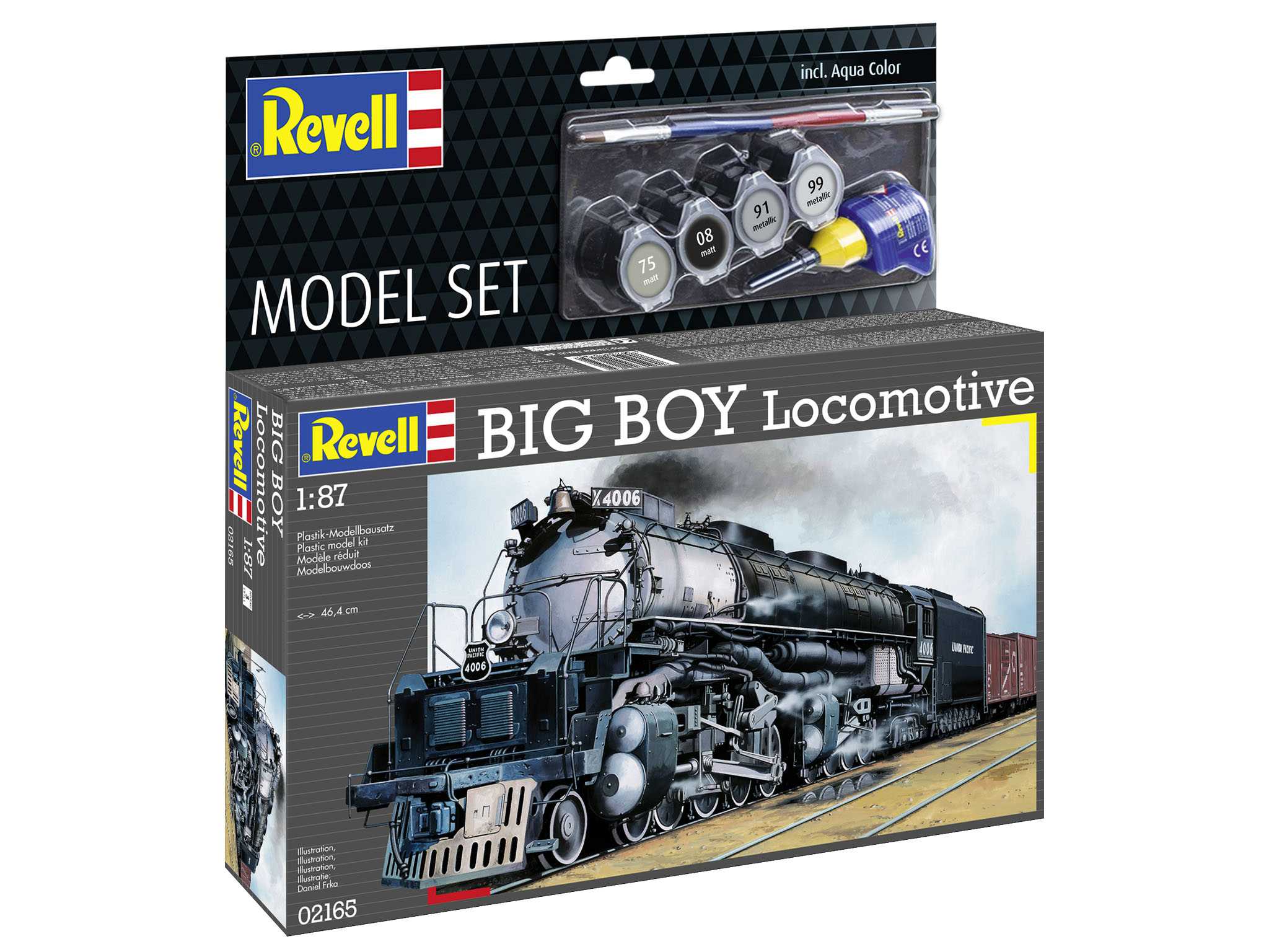 ModelSet lokomotiva 62165 - Big Boy Locomotive (1:87)