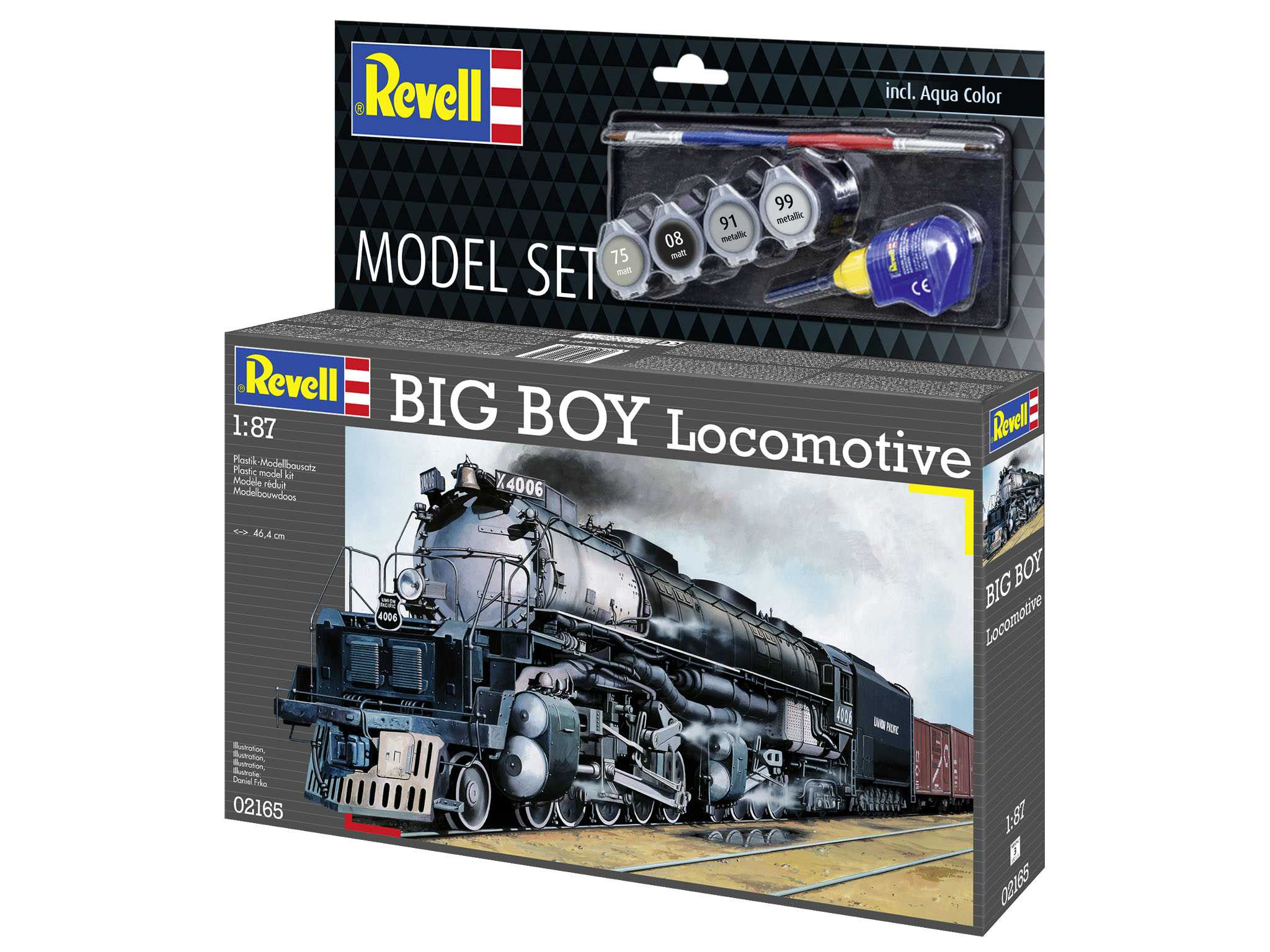 ModelSet lokomotiva 62165 - Big Boy Locomotive (1:87)
