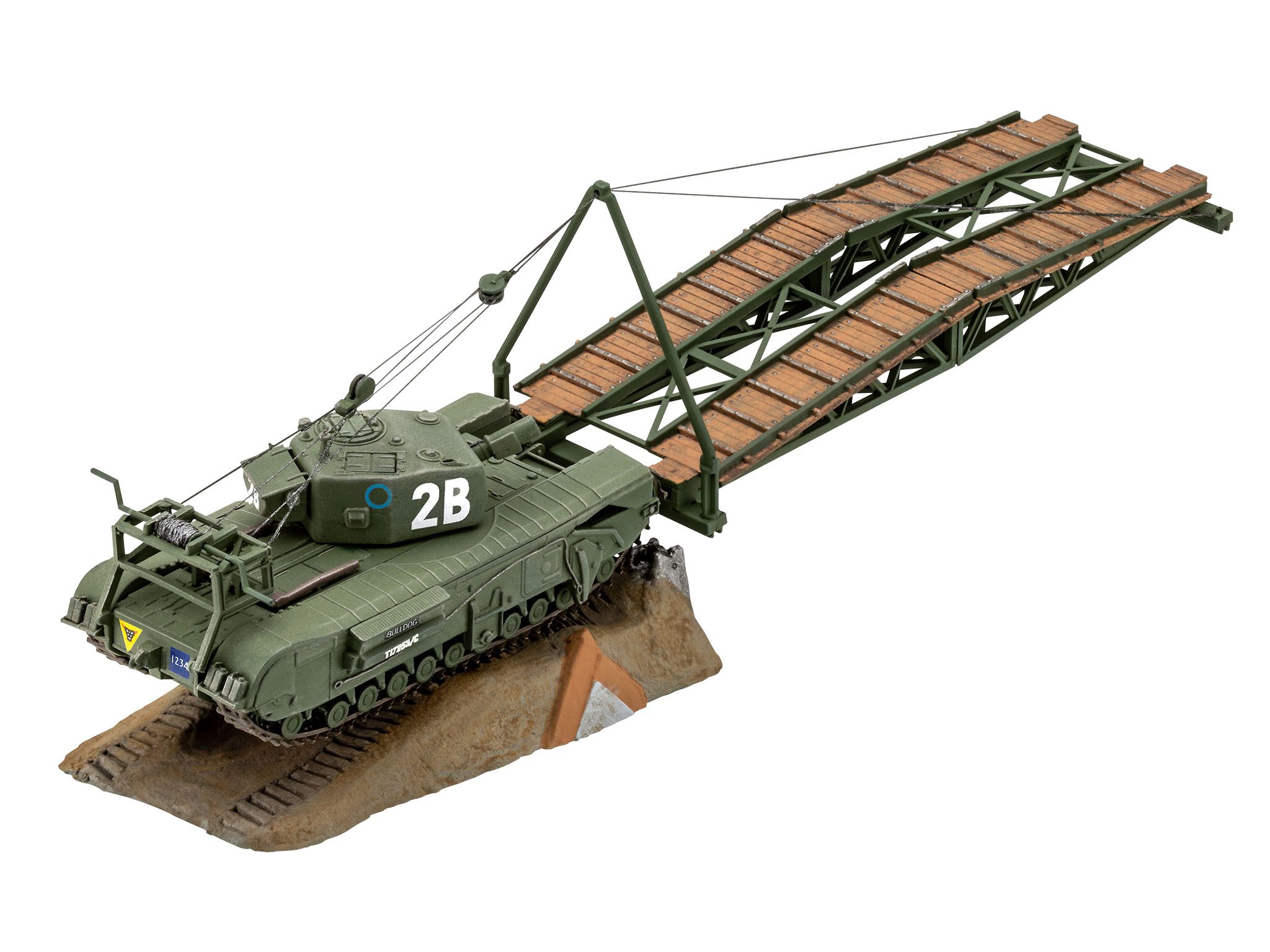 ModelSet military 63297 - Churchill A.V.R.E. (1:76)