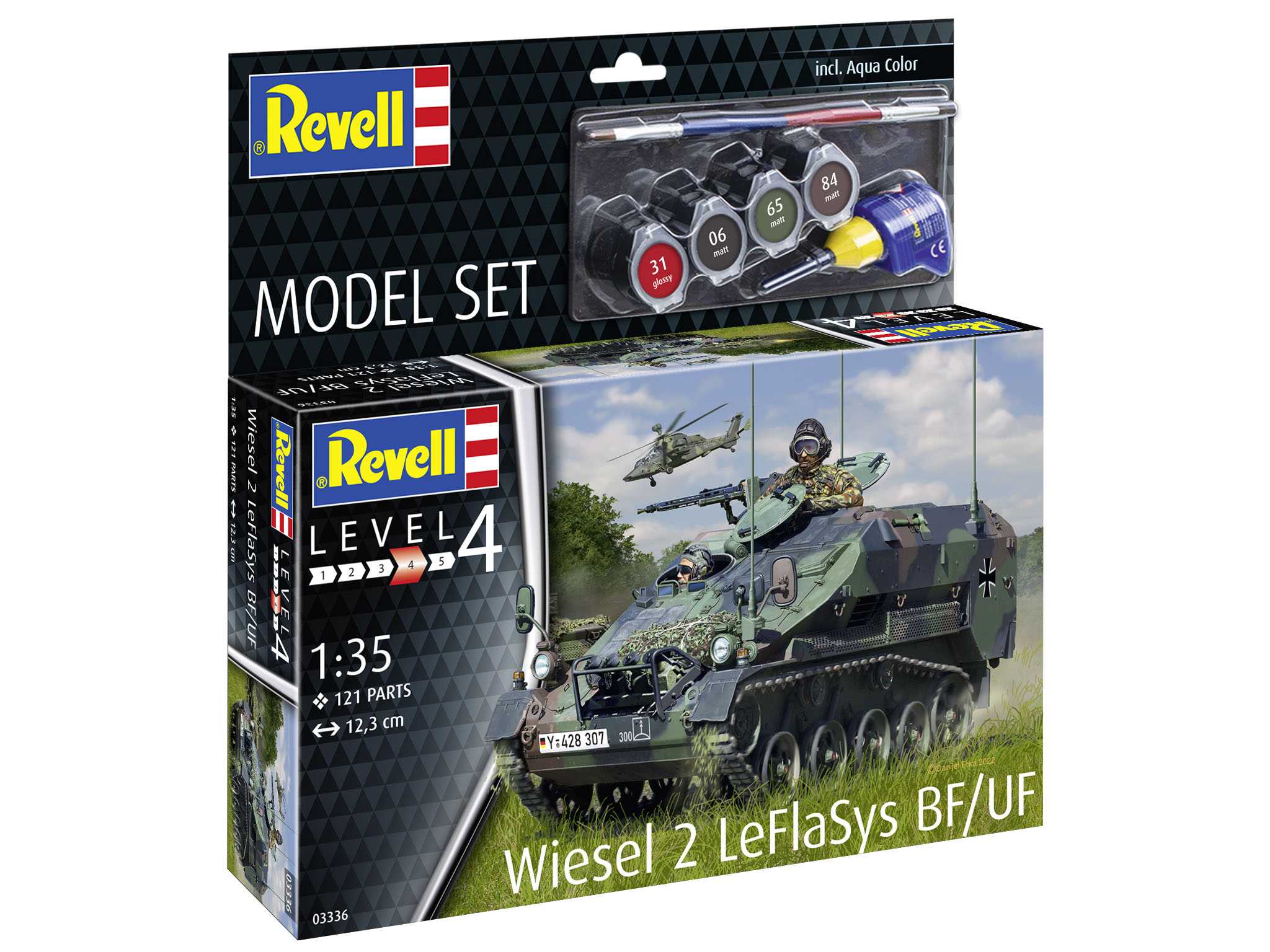 ModelSet military 63336 - Wiesel 2 LeFlaSys BF/UF (1:35) 18-63336