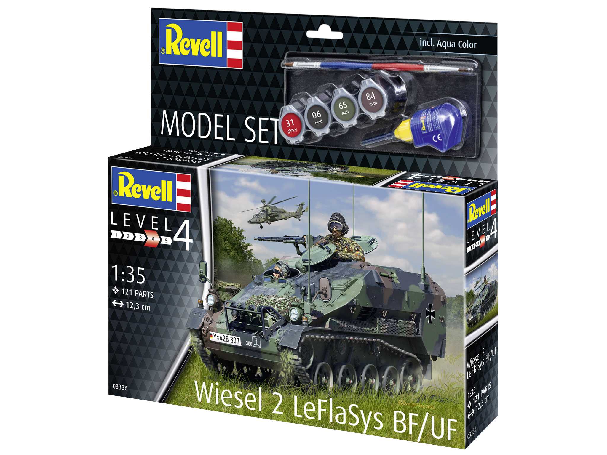 ModelSet military 63336 - Wiesel 2 LeFlaSys BF/UF (1:35)