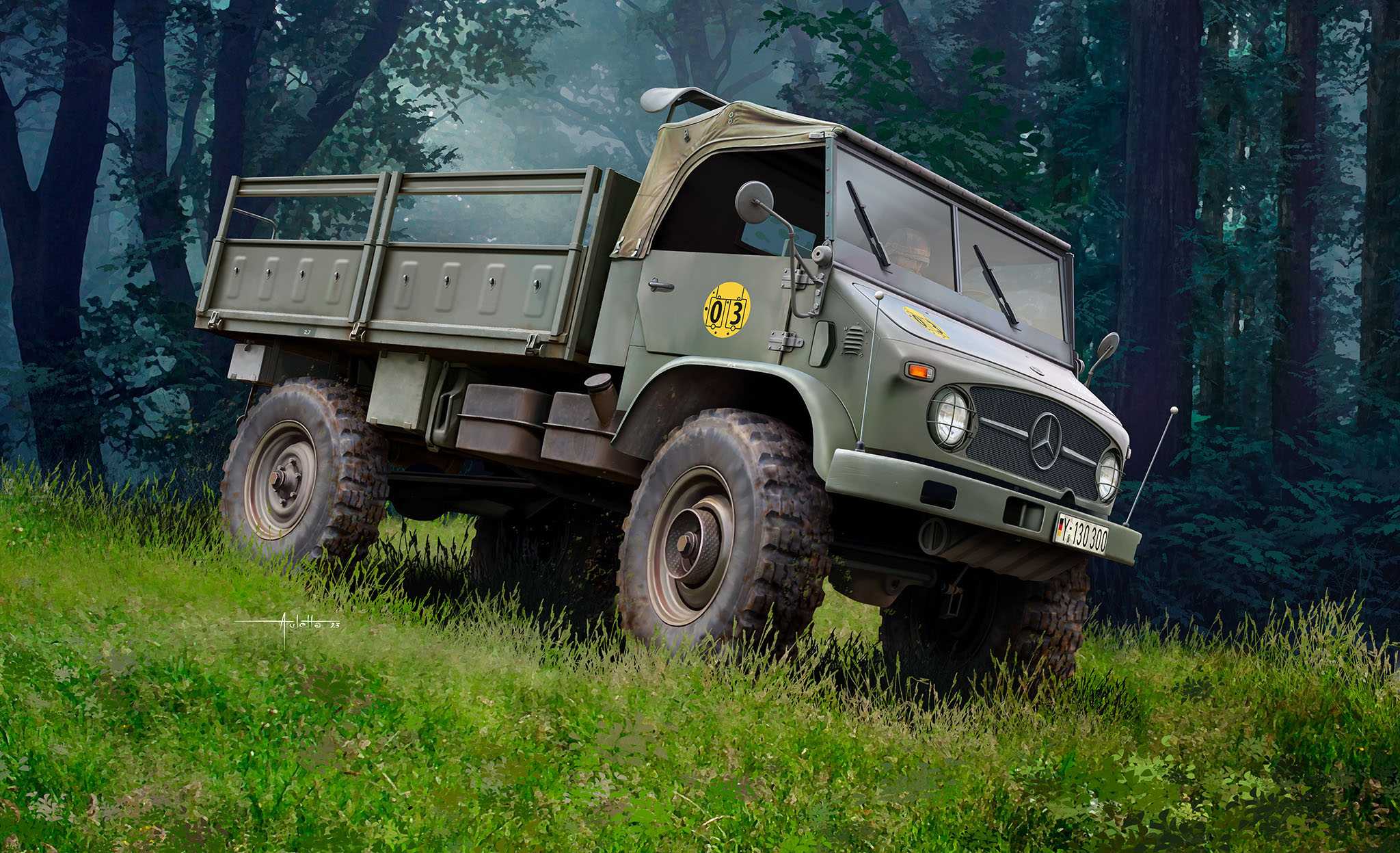 ModelSet military 63348 - Unimog 404 S (1:35)