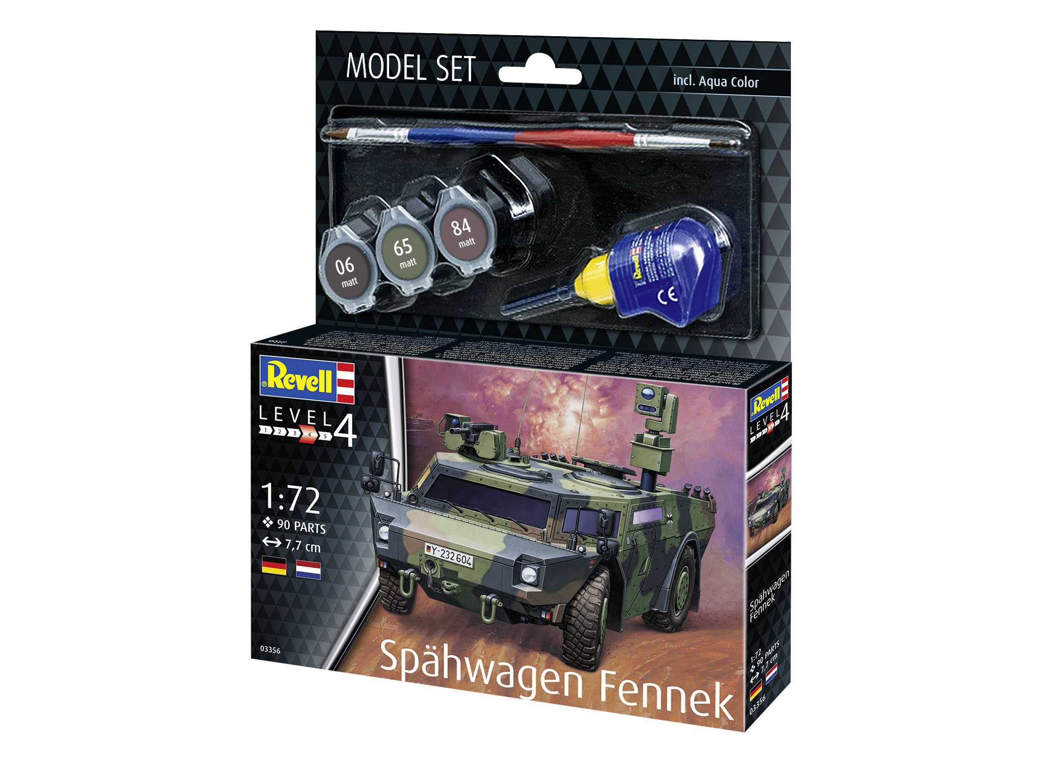ModelSet military 63356 - Spähwagen Fennek (1:72)