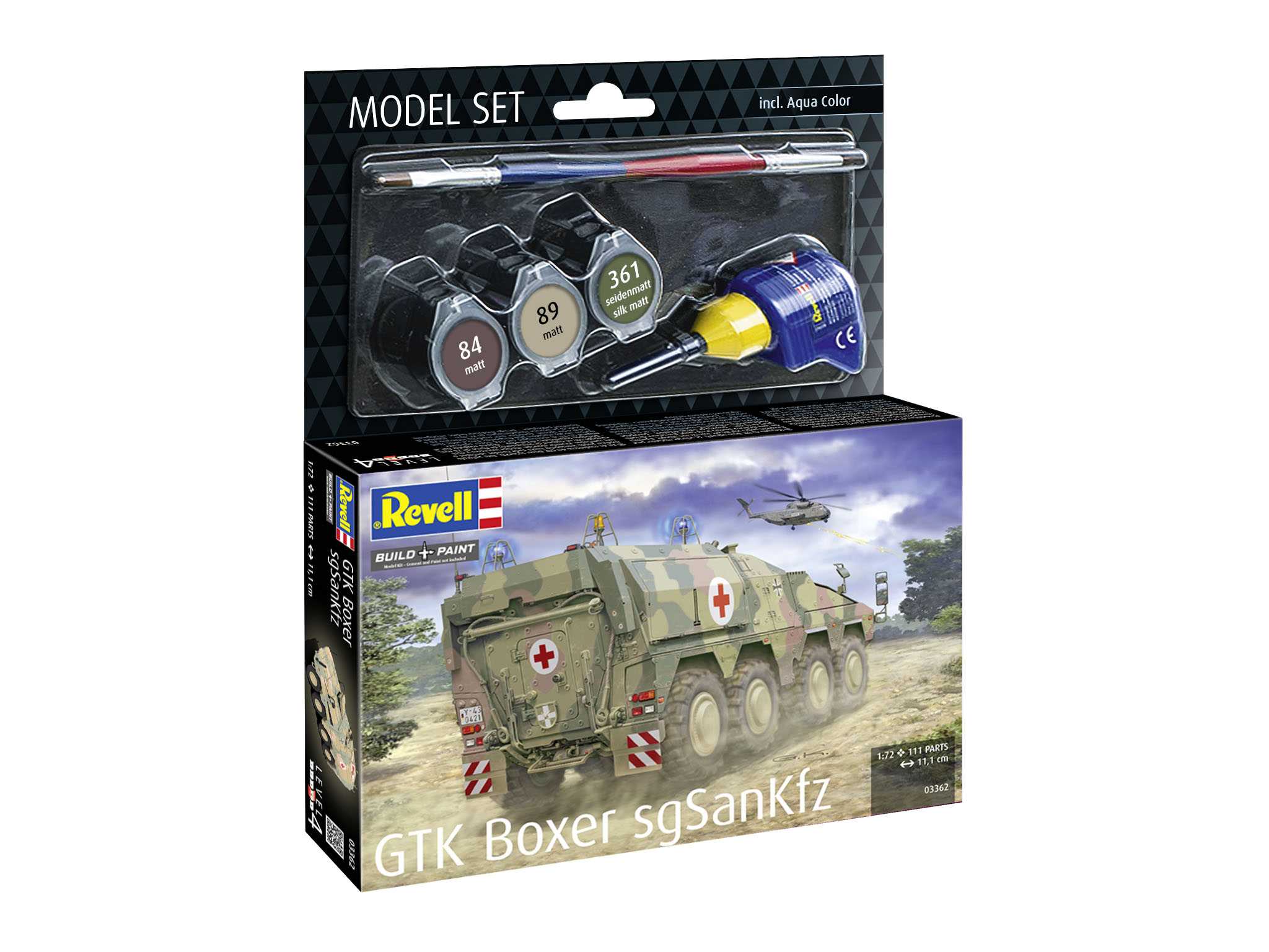 ModelSet military 63362 - GTK Boxer sgSANKfz (1:72) 18-63362
