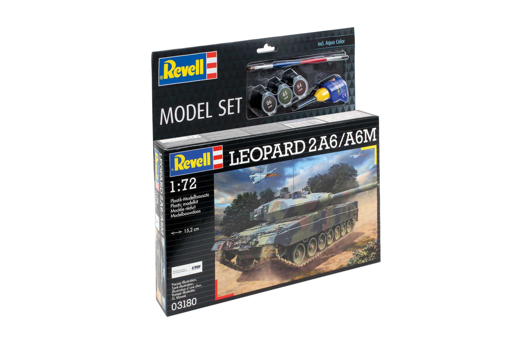 ModelSet tank 63180 - Leopard 2A6/A6M (1:72)