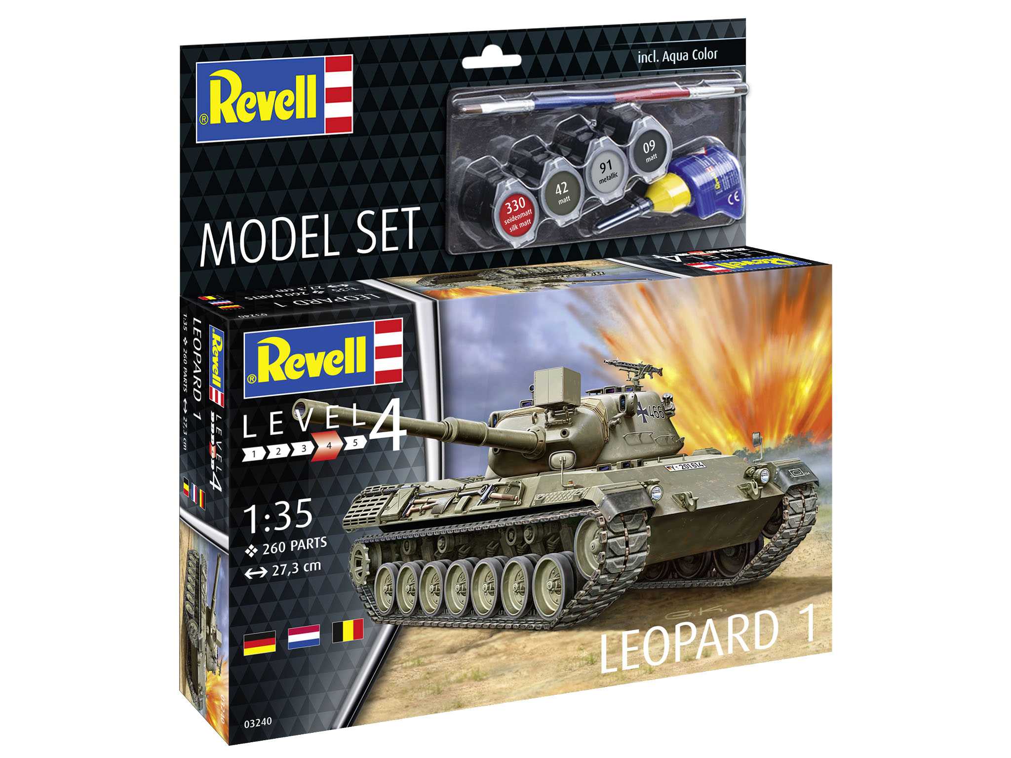 ModelSet tank 63240 - Leopard 1 (1:35) 18-63240