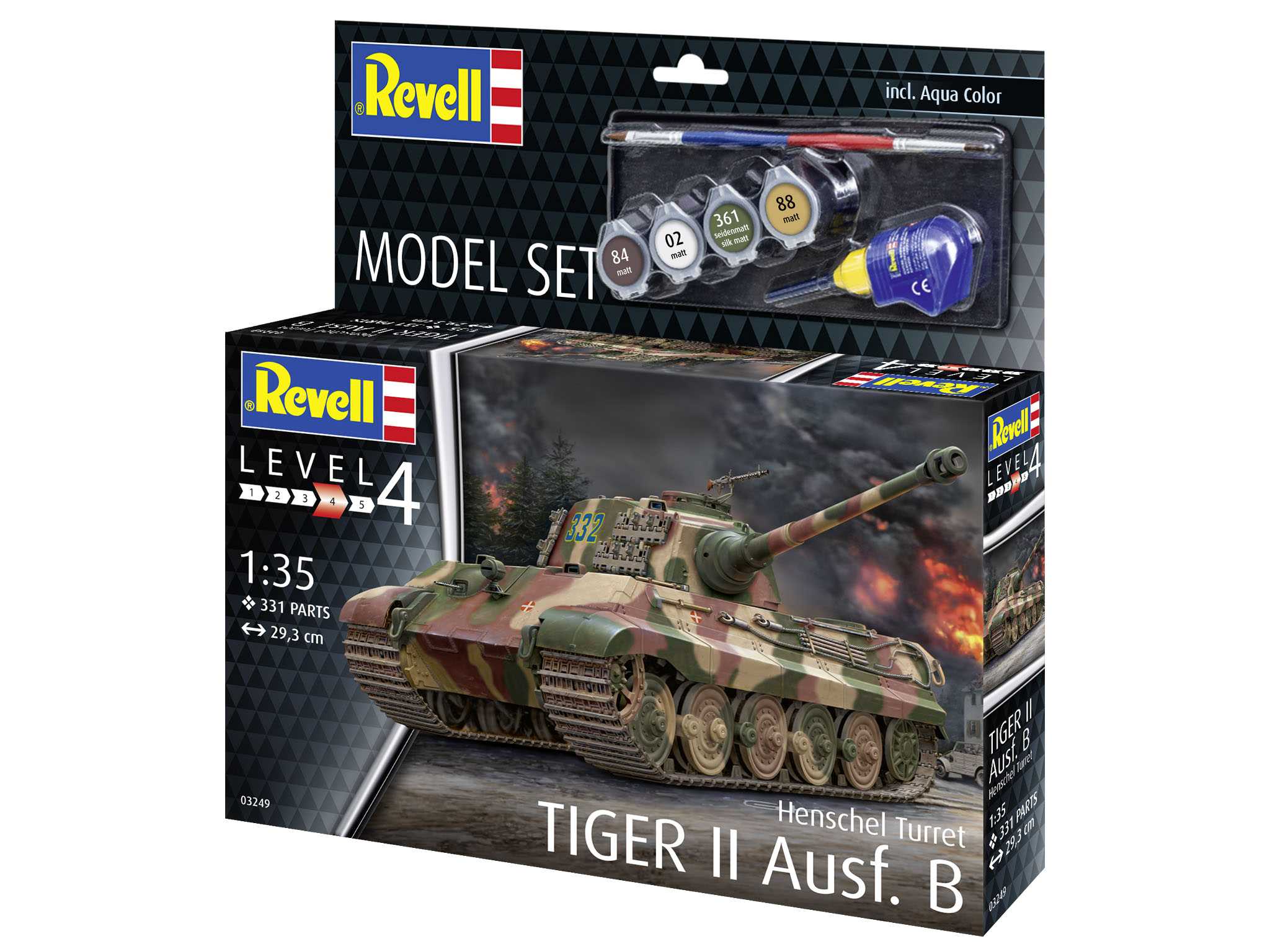 ModelSet tank 63249 - Tiger II Ausf. B (1:35)