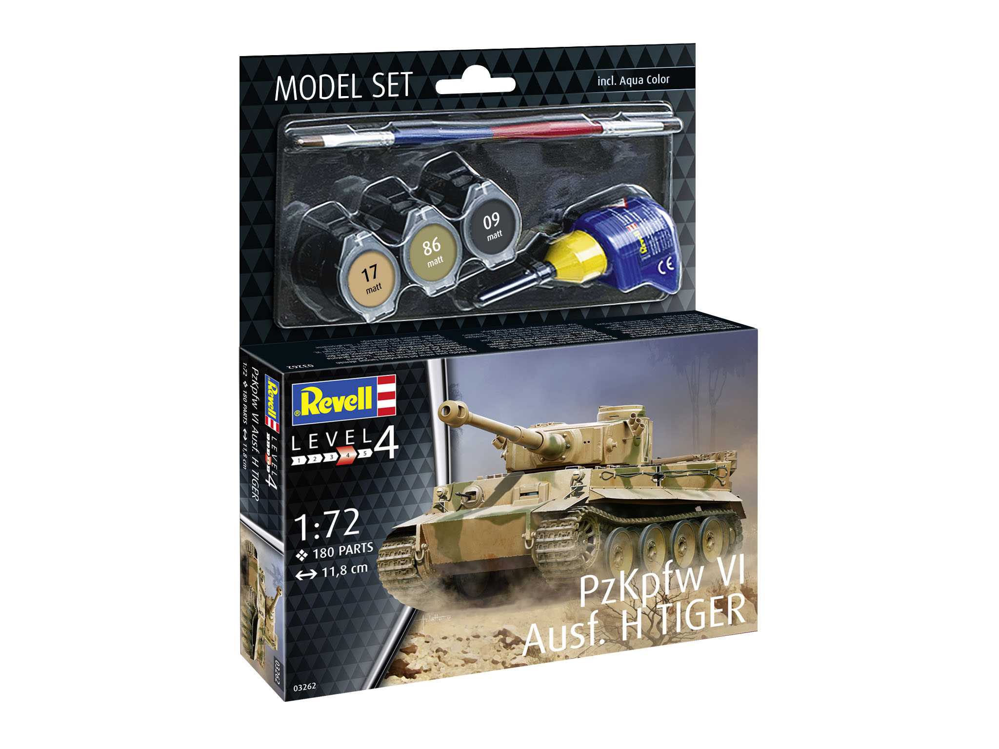 1:72 Pz.Kpfw.VI Ausf.H Tiger (Model Set)