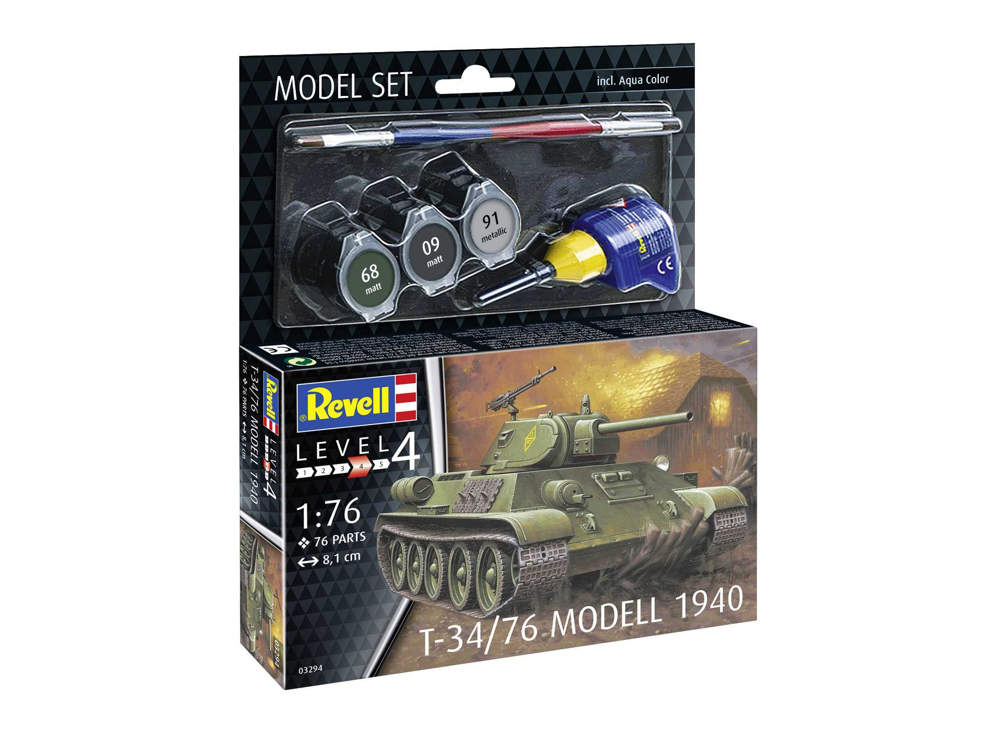 ModelSet tank 63294 - T-34/76 Model 1940 (1:76)