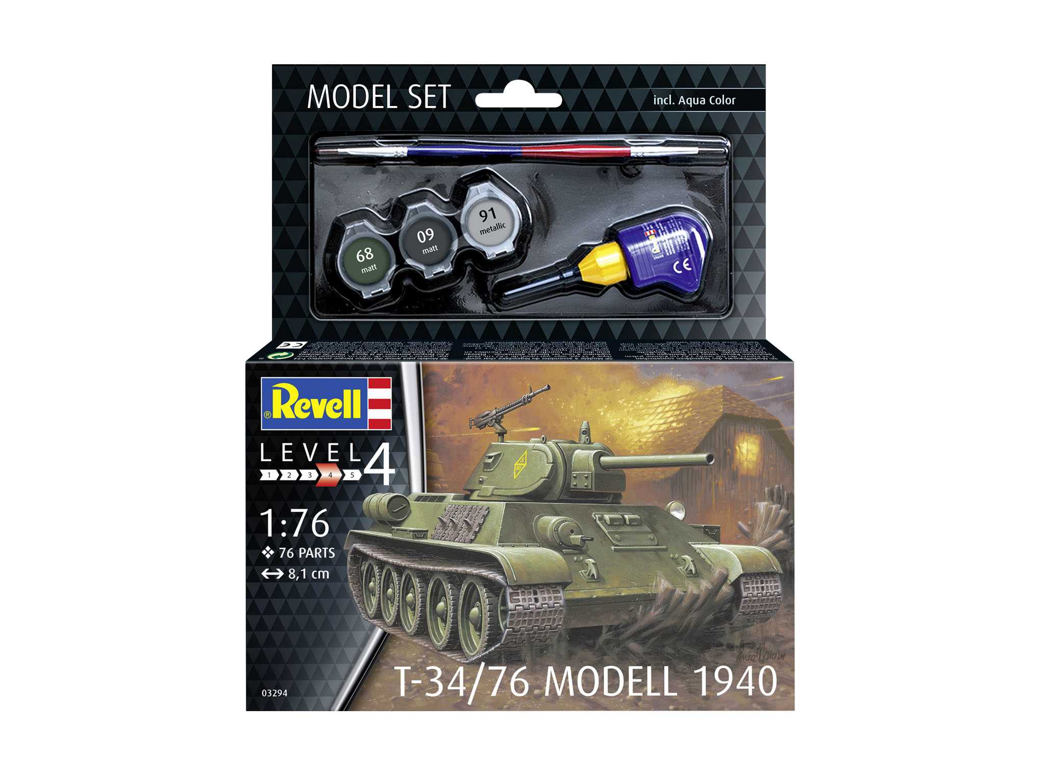 ModelSet tank 63294 - T-34/76 Model 1940 (1:76)