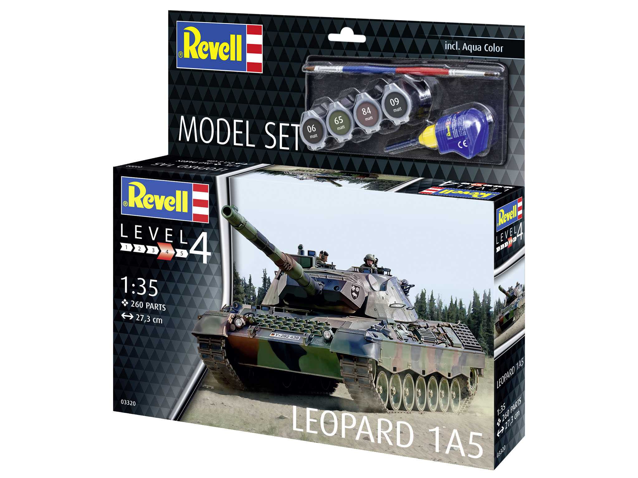 ModelSet tank 63320 - Leopard 1A5 (1:35)