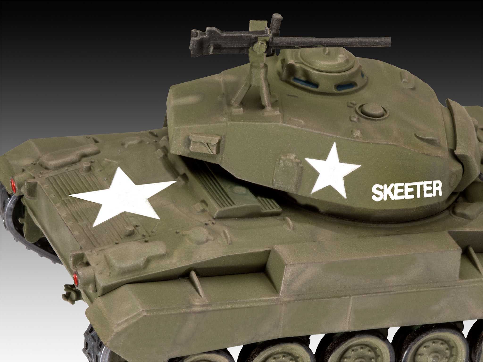 ModelSet tank 63323 - M24 Chaffee (1:76)