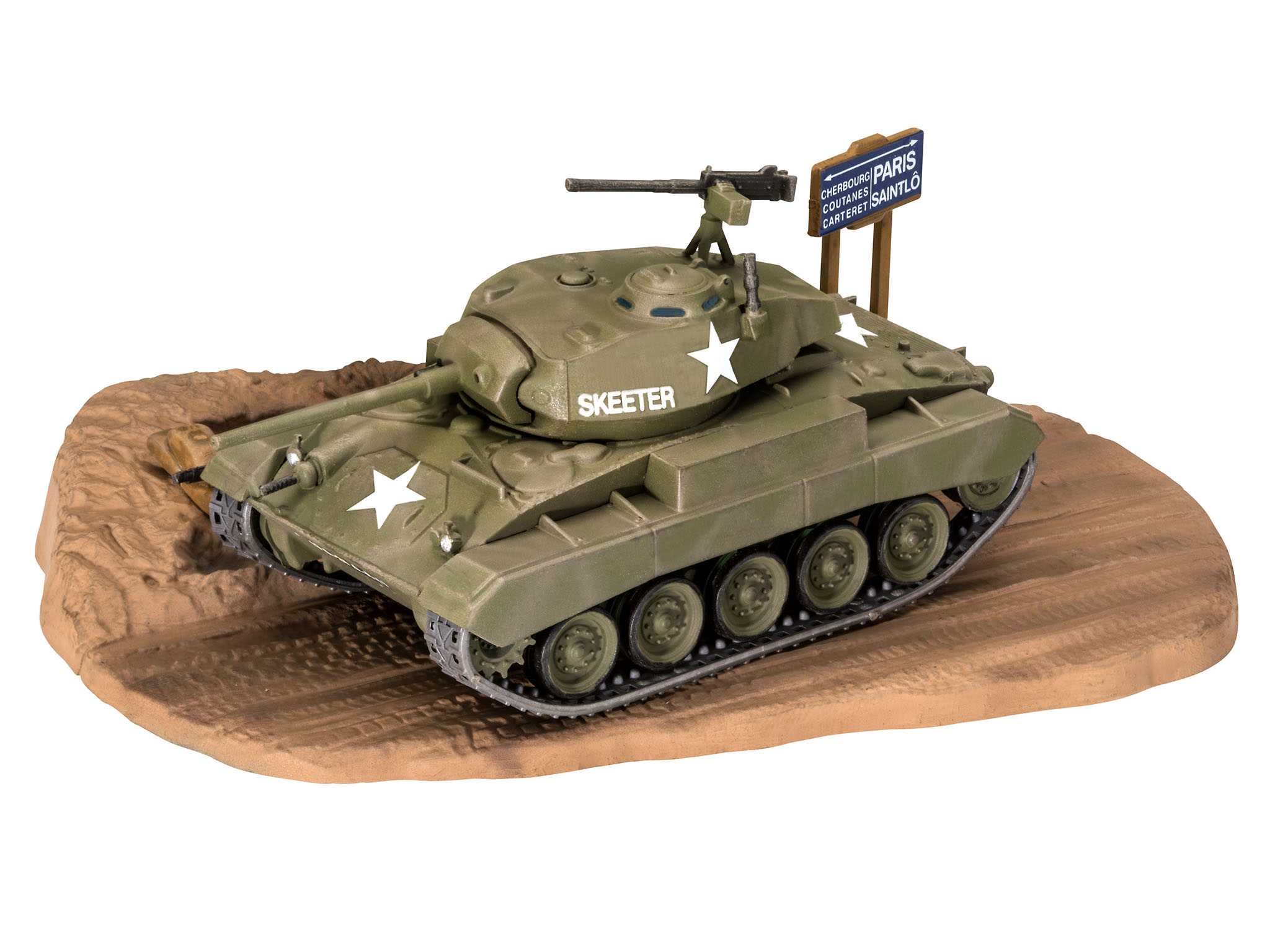 ModelSet tank 63323 - M24 Chaffee (1:76)