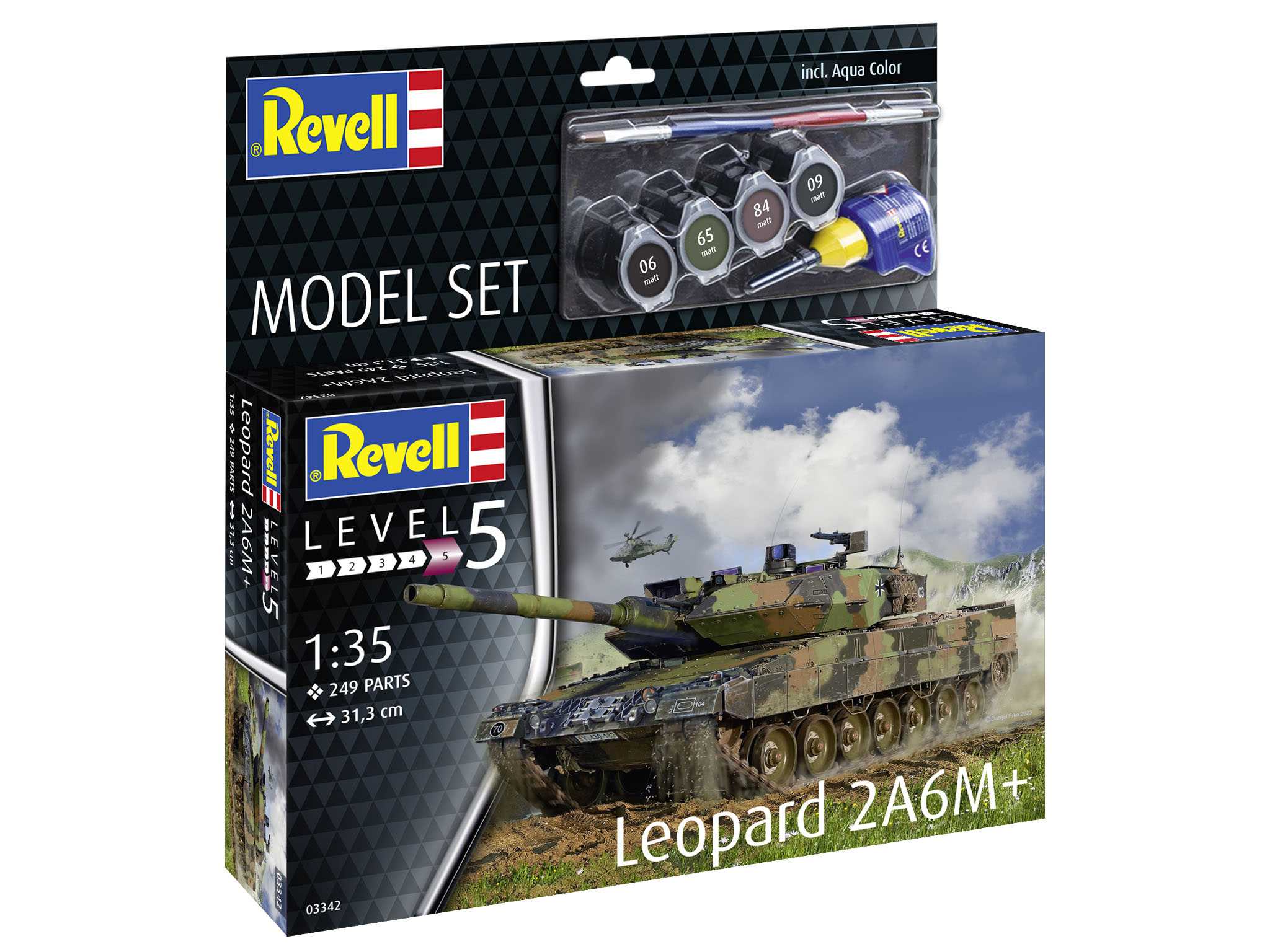 ModelSet tank 63342 - Leopard 2 A6M+ (1:35) 18-63342