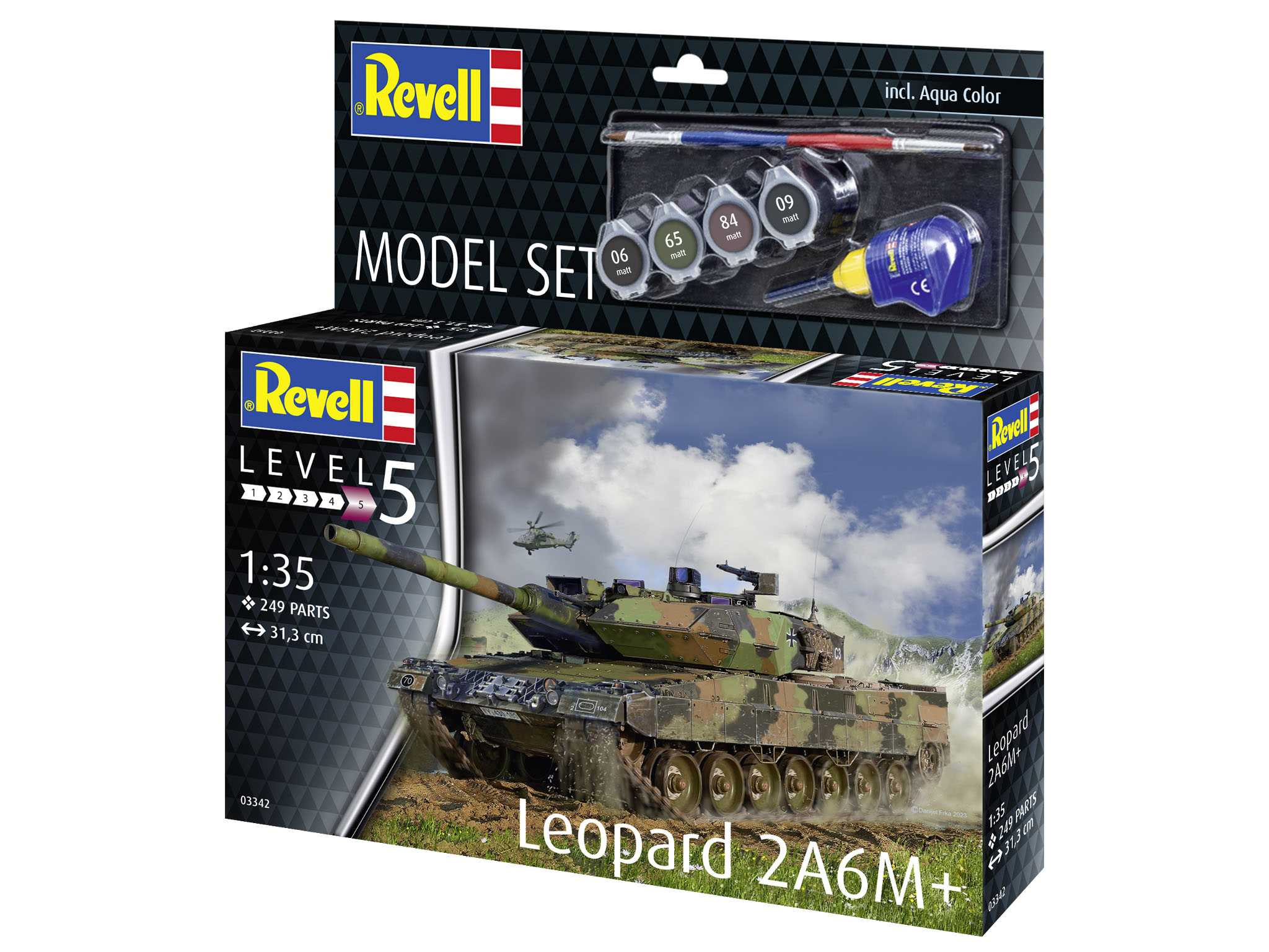 ModelSet tank 63342 - Leopard 2 A6M+ (1:35)