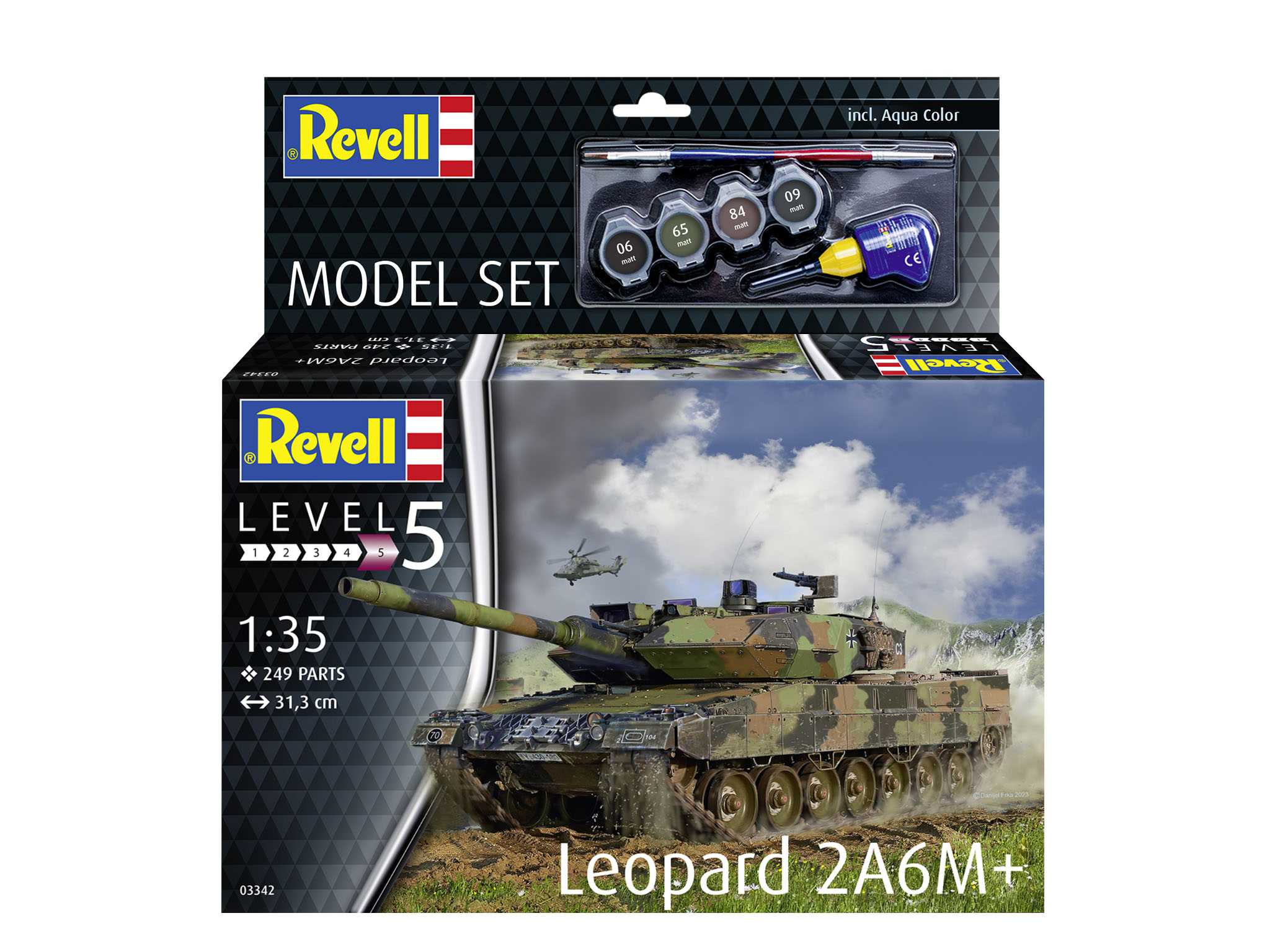 ModelSet tank 63342 - Leopard 2 A6M+ (1:35)