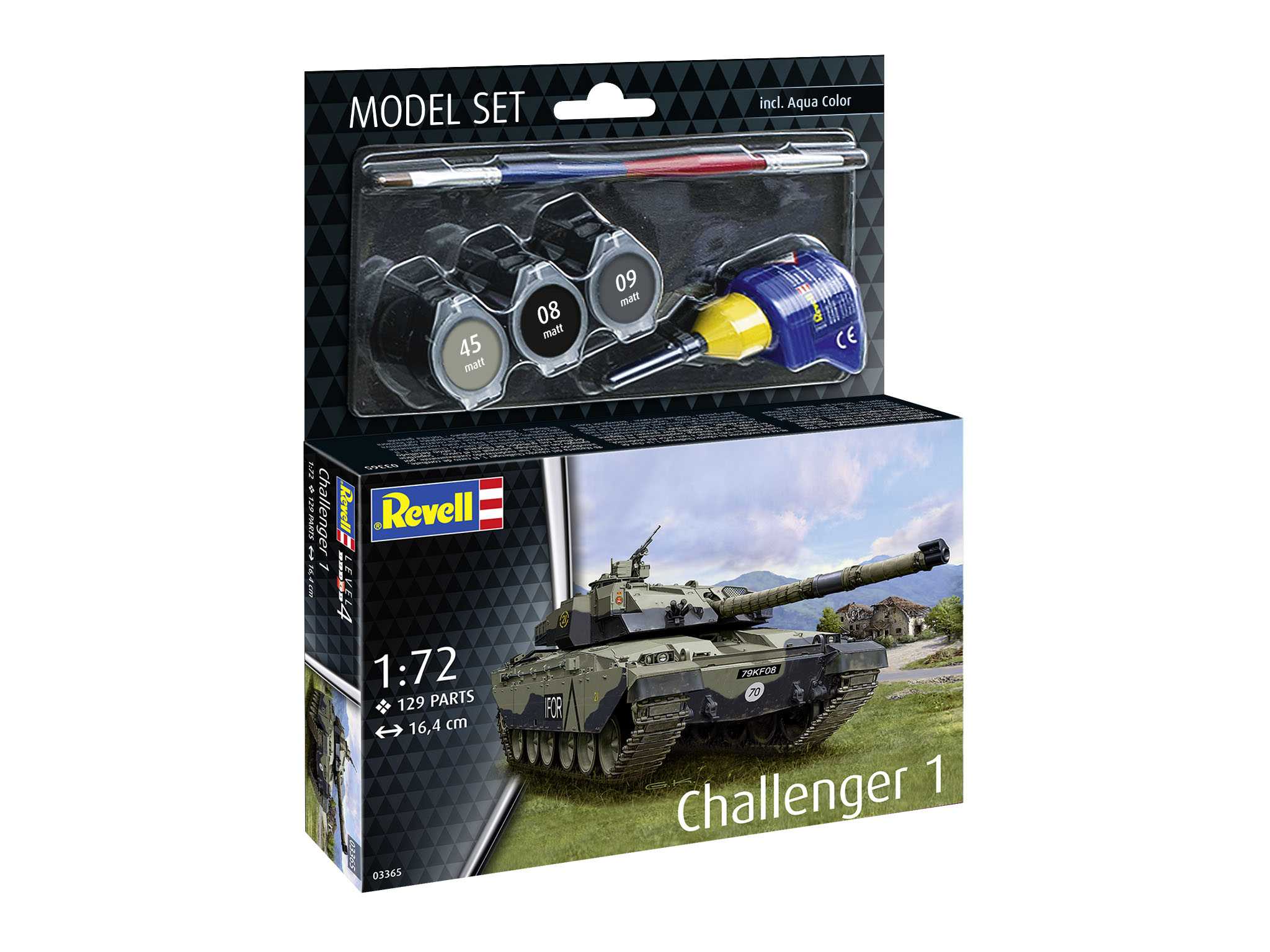 ModelSet tank 63365 - Challenger 1 (1:72) 18-63365