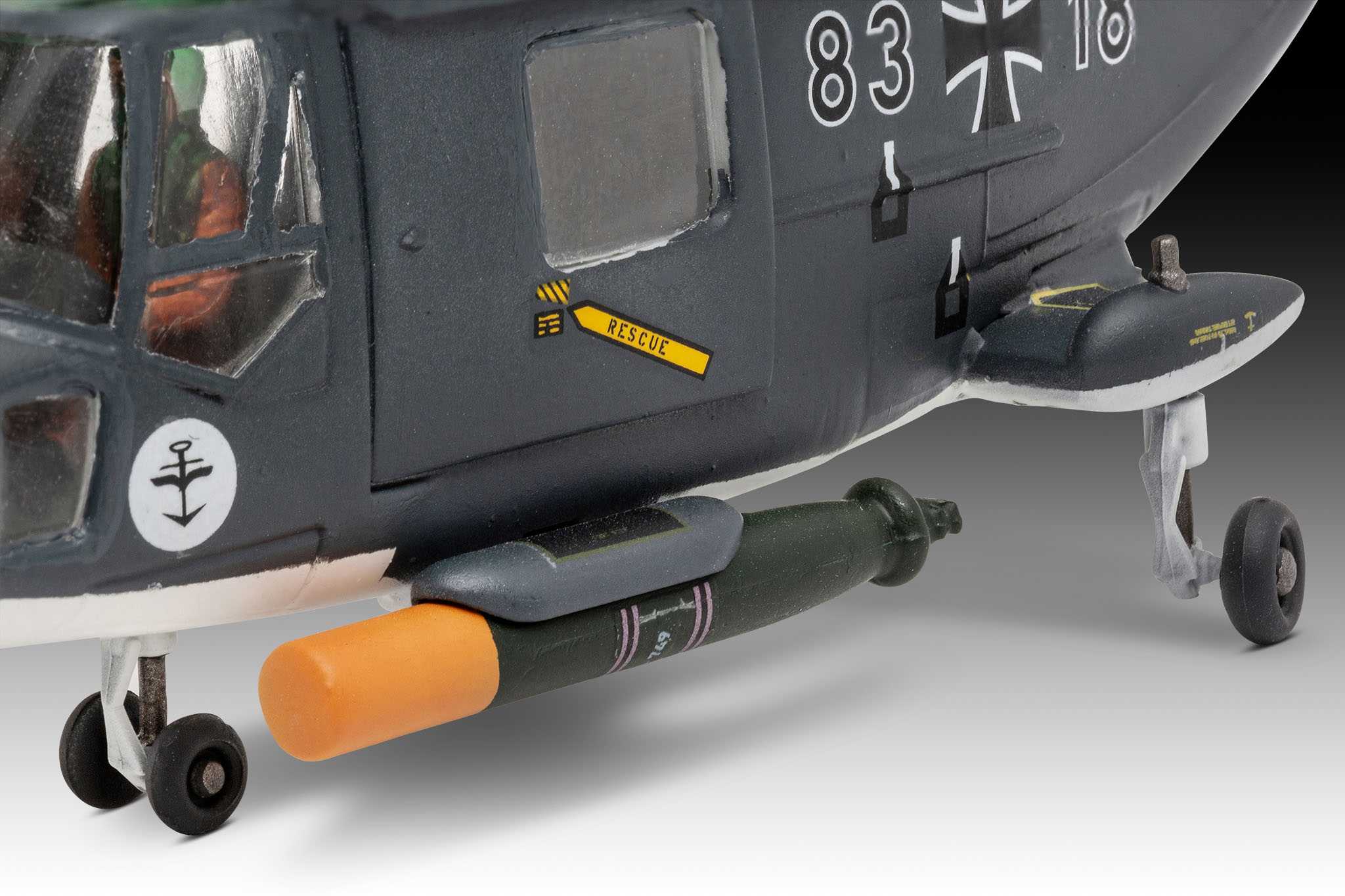 ModelSet vrtulník 63805 - Westland Lynx (1:72)