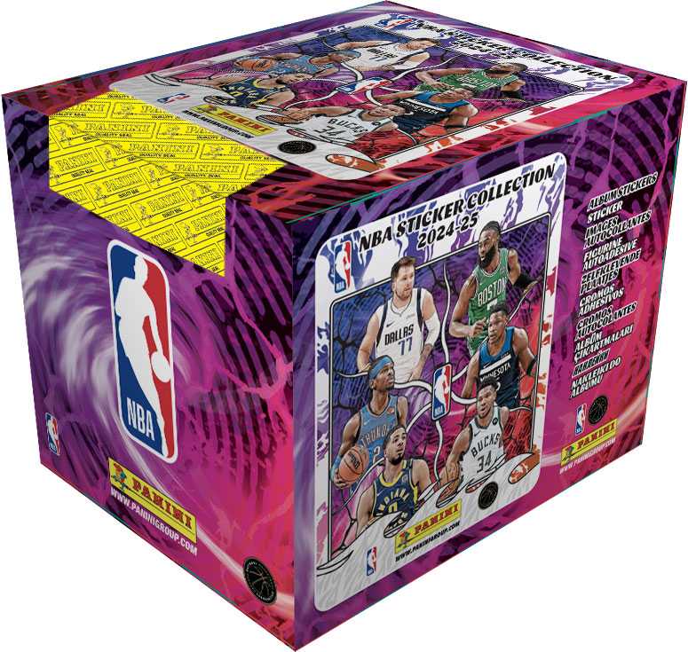 NBA 2024/2025 - samolepky - BOX (50 ks)