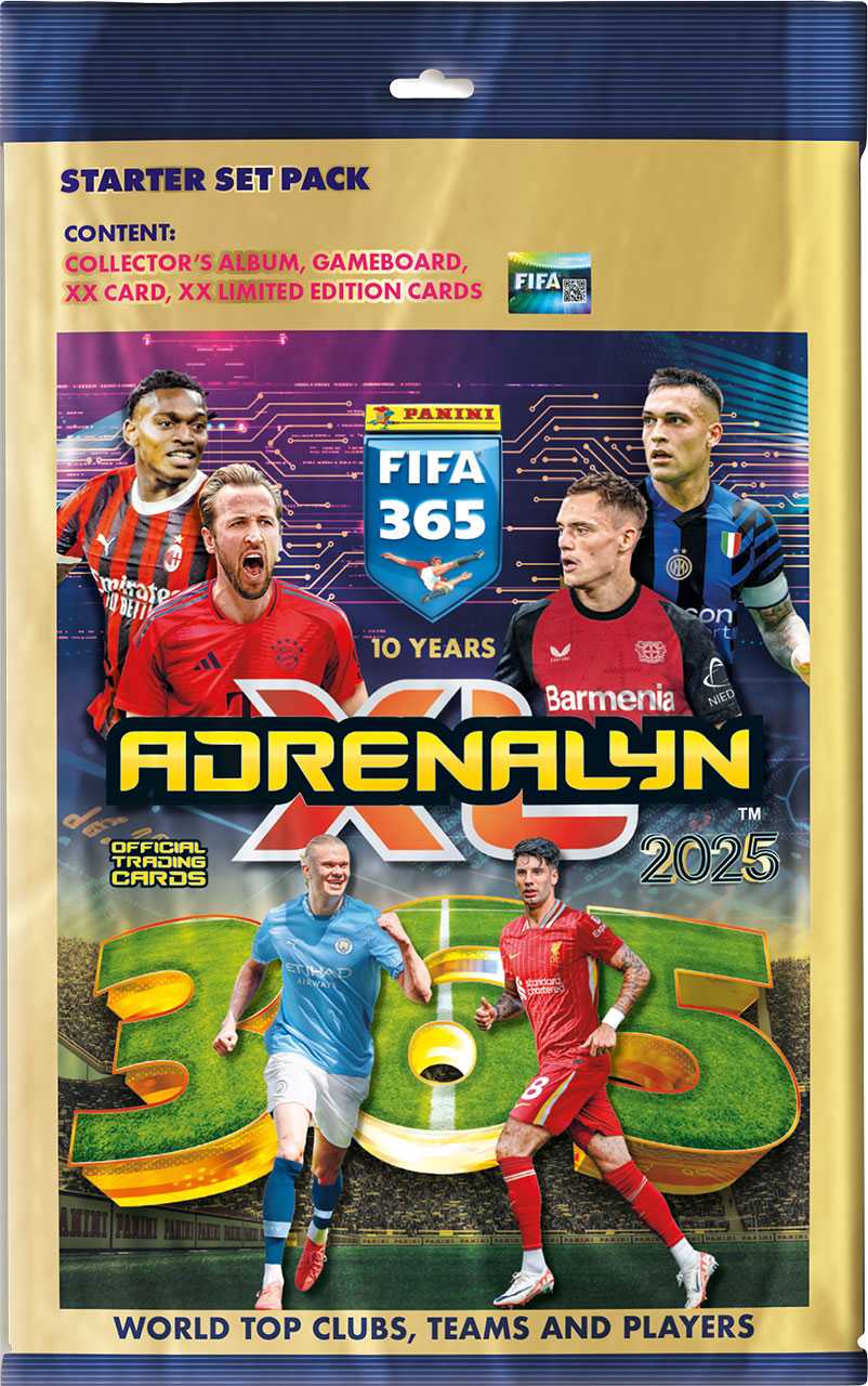 PANINI FIFA 365 2024/2025 - ADRENALYN - štartér set 01-7810