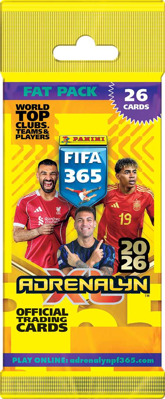 PANINI FIFA 365 2025/2026 - ADRENALYN karty - FATPACK