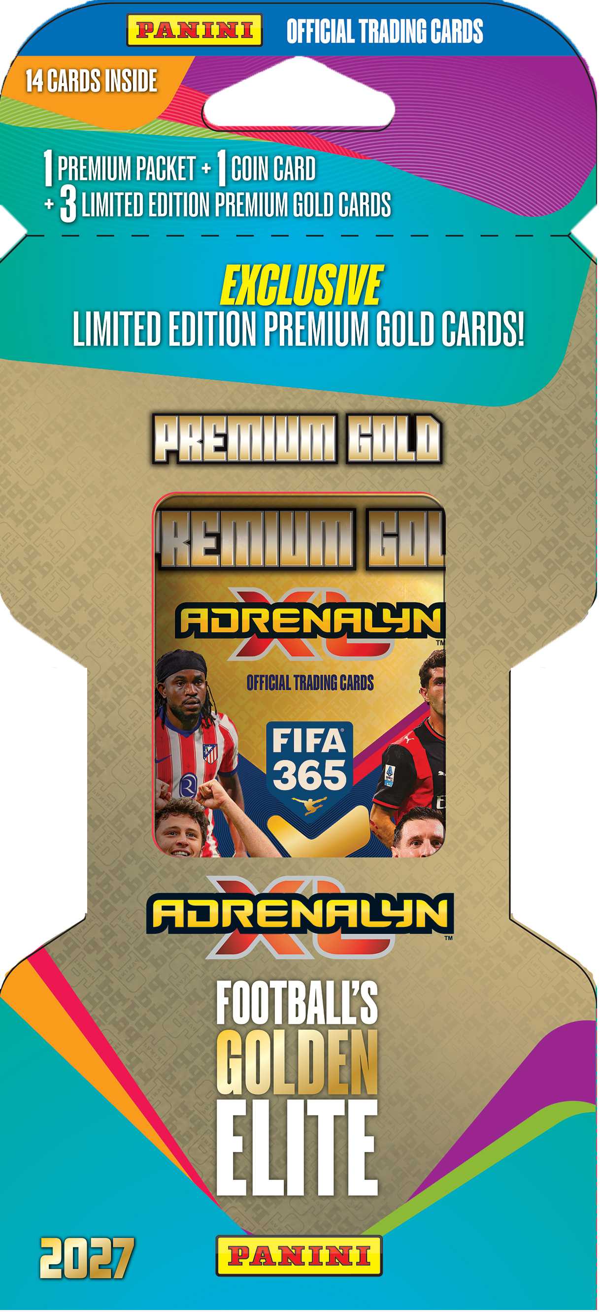 PANINI FIFA 365 2026/2027 - ADRENALYN - GOLD PACKET