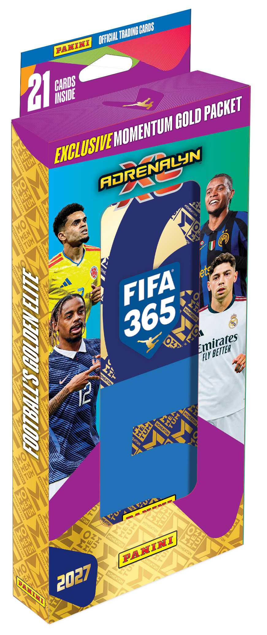 PANINI FIFA 365 2026/2027 - ADRENALYN - plechová krabička PENCIL