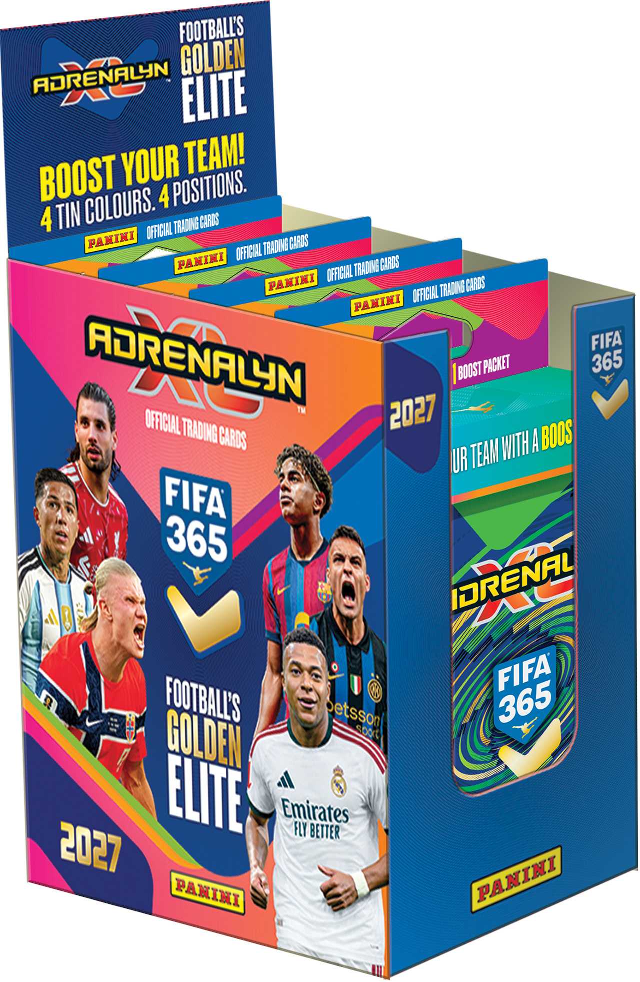 PANINI FIFA 365 2026/2027 - ADRENALYN - plechová krabička POCKET