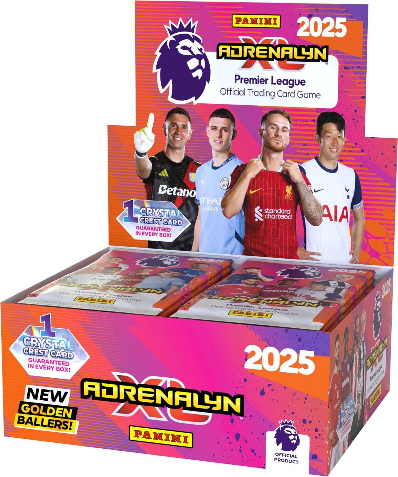 PREMIER LEAGUE 2024/2025 - ADRENALYN - karty - BOX (36 ks) 01-8071