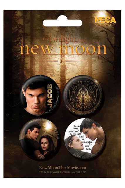 Placka set - Twilight saga - New Moon - Jacob - 4x38mm 07-4362