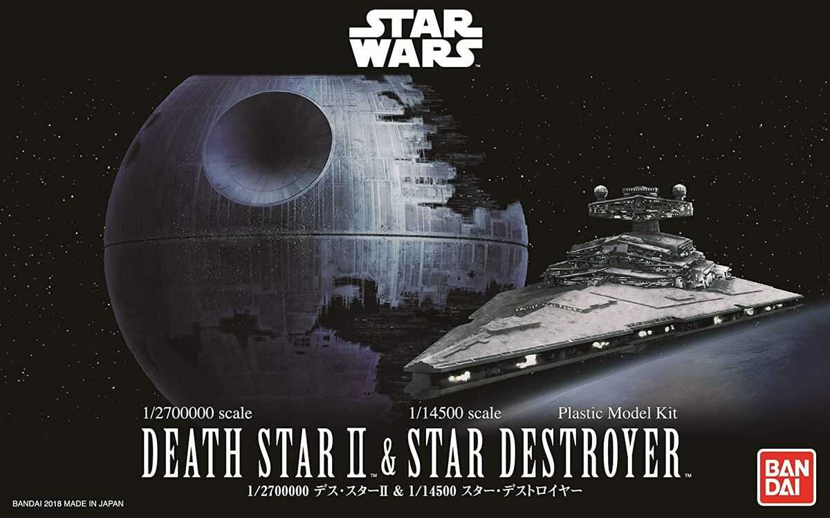 Plastic ModelKit BANDAI SW 01207 - Death Star II + Imperial Star Destroyer 18-01207